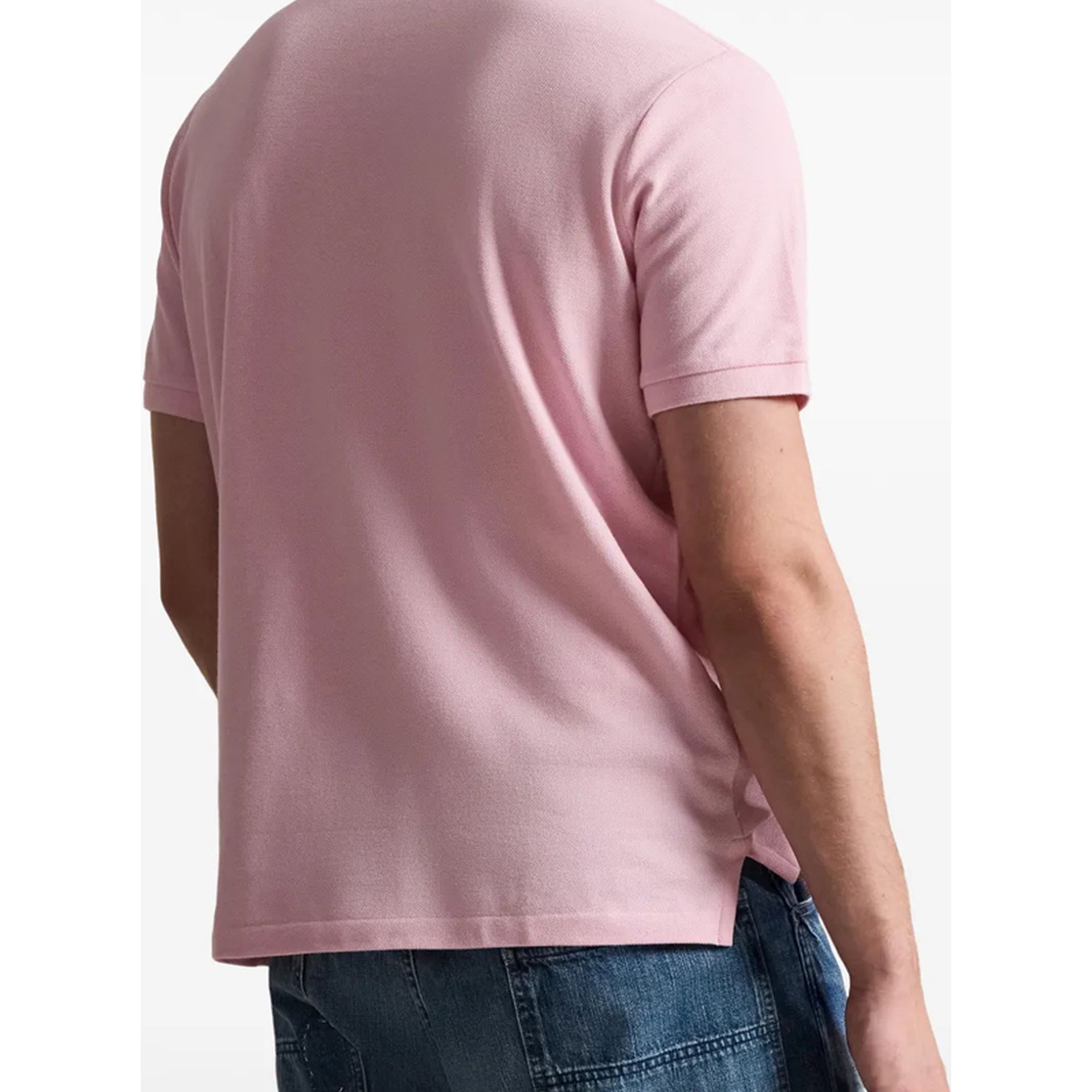 POLO RALPH LAUREN Polo marškiniai trumpos rank. vyrams, Rožinė, Knit-polo 3