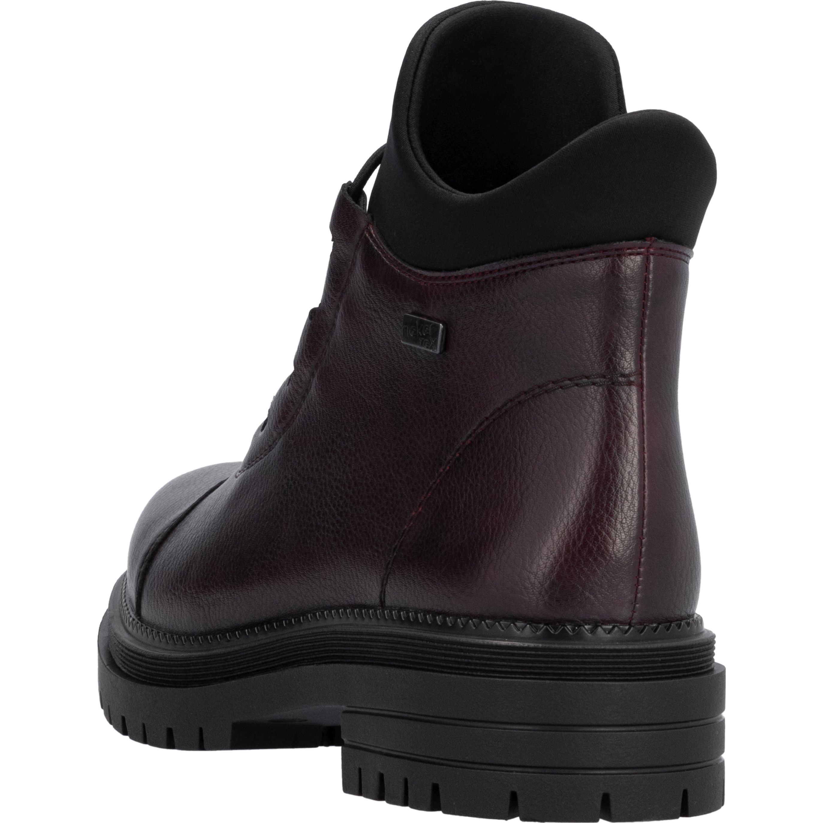 RIEKER Aulinukai moterims, Raudona, Ladies mid height boots 6