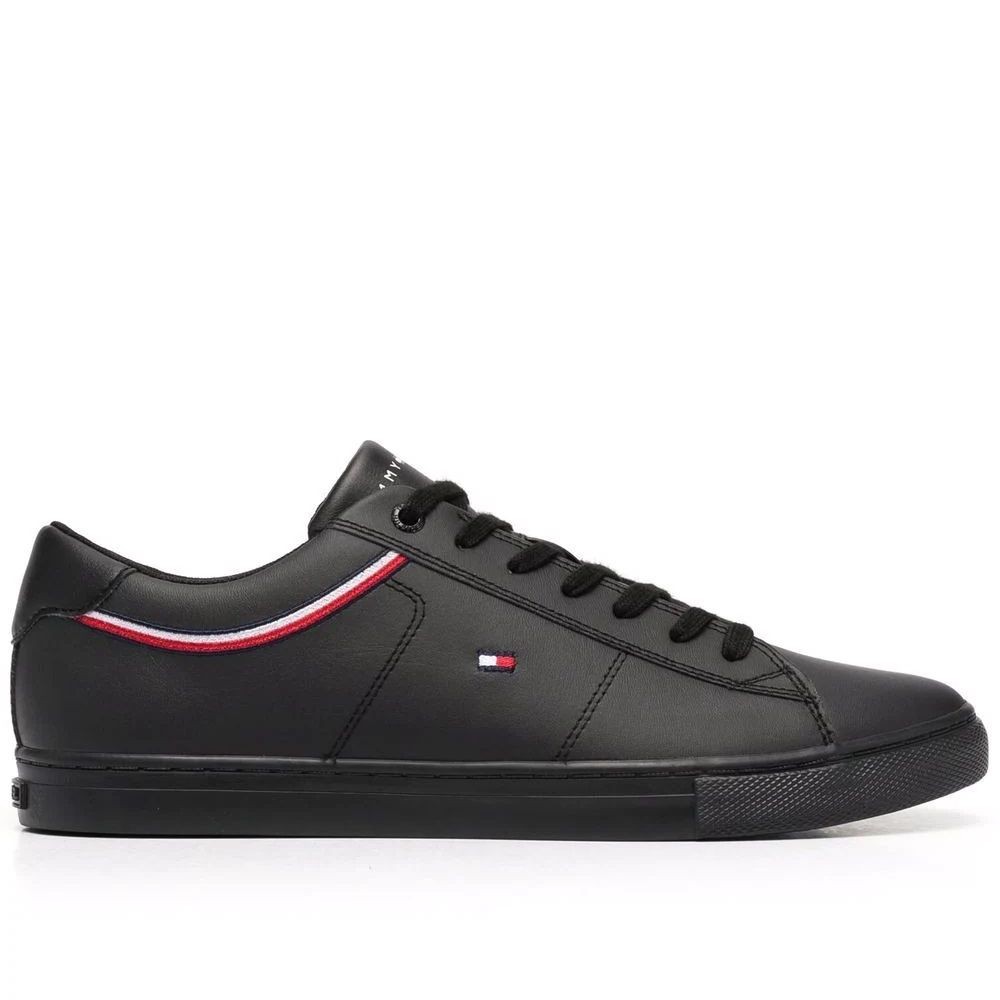TOMMY HILFIGER Sportiniai bateliai vyrams, Juoda, ESSENTIAL SNEAKER DETAIL 2