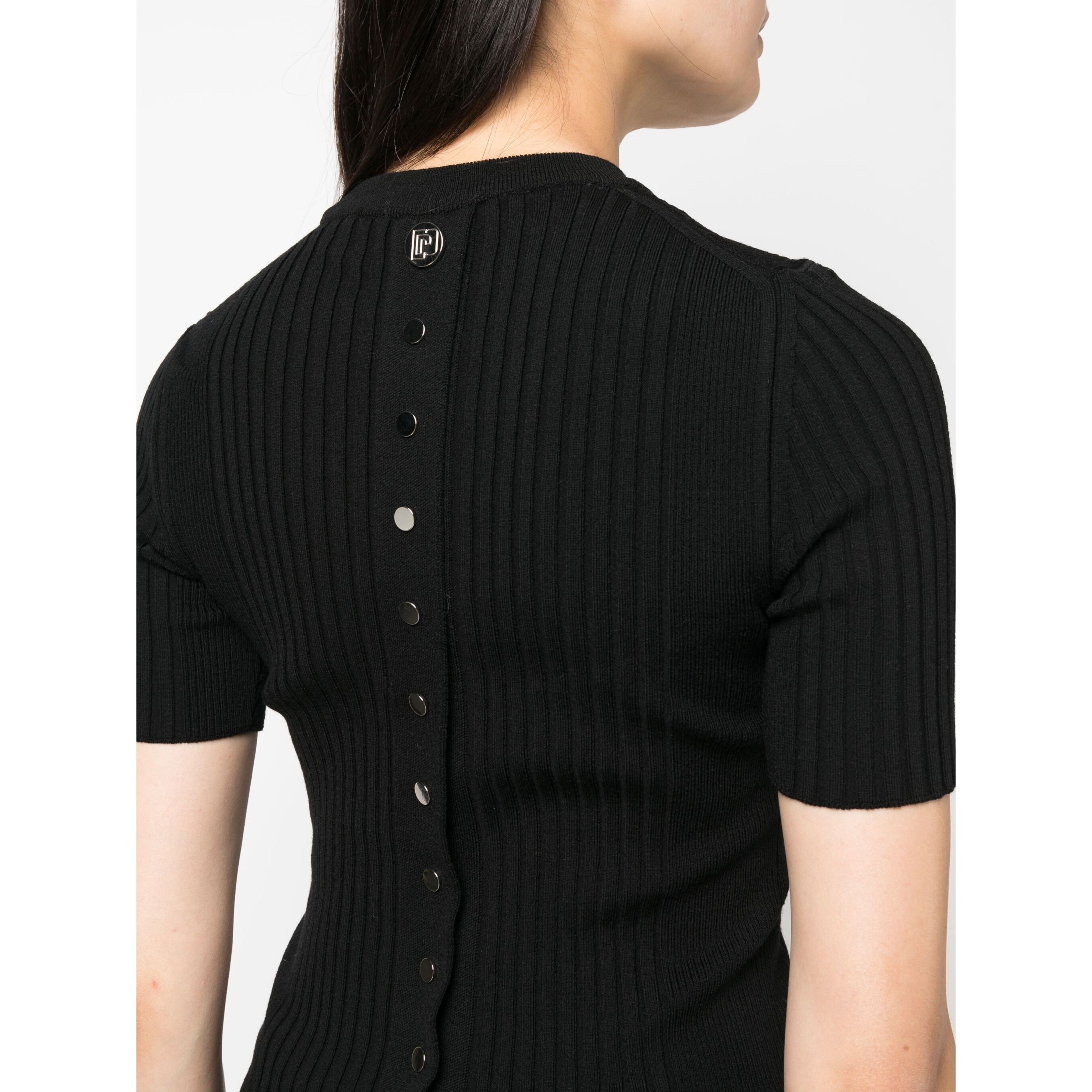 PACO RABANNE Kardiganas moterims, Juoda, Cardigans 4