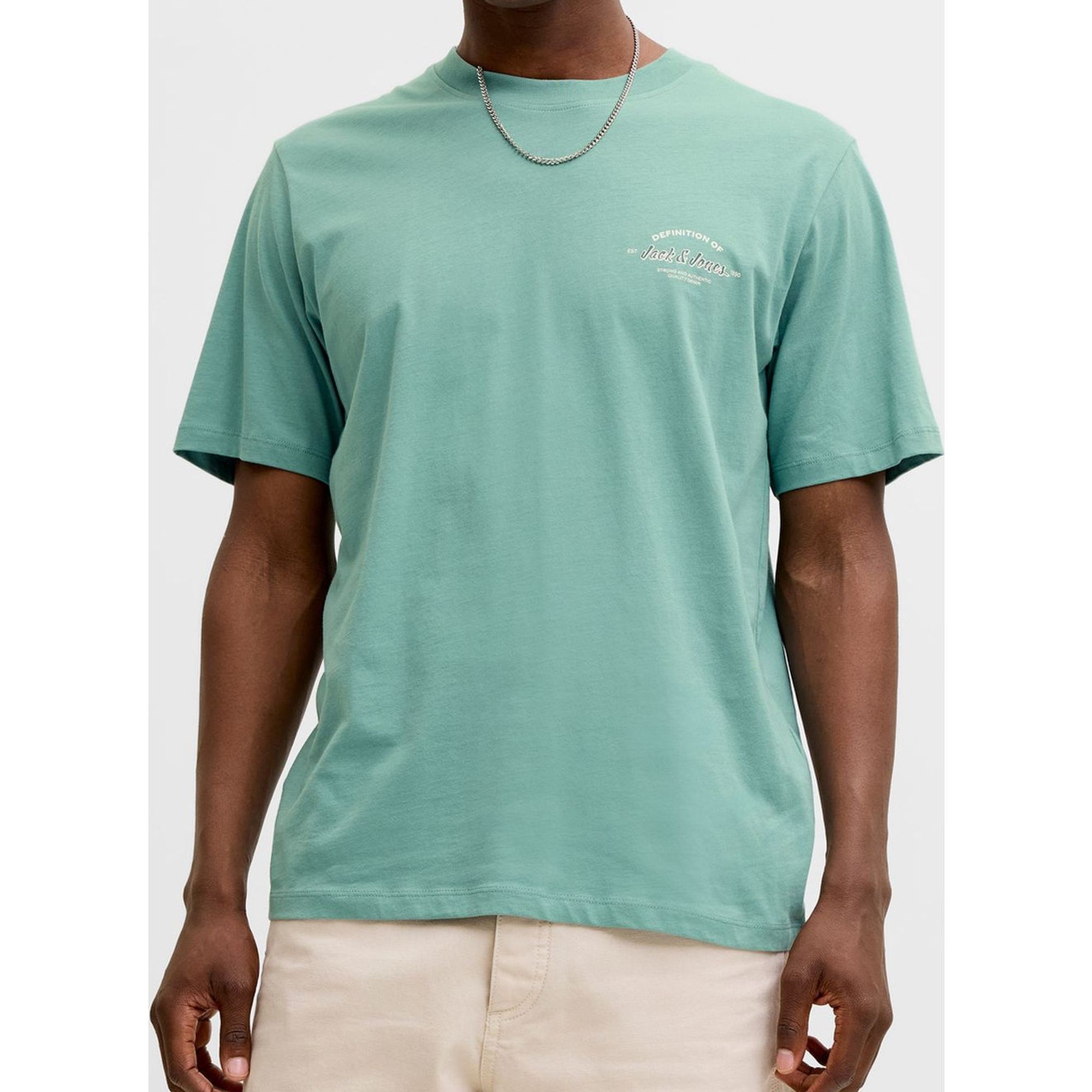 JACK & JONES Marškinėliai vyrams, Žalia, Brandon 1