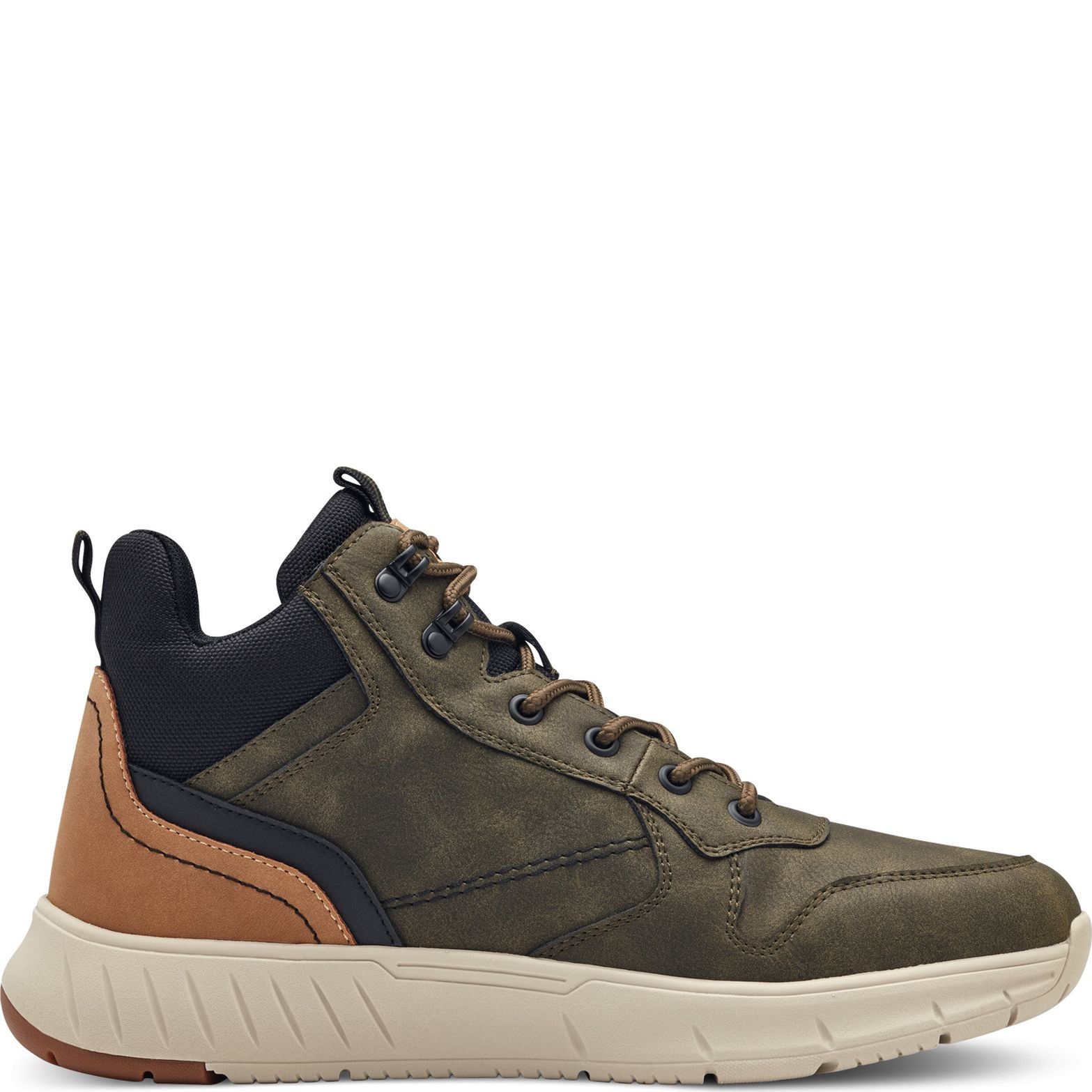 S.OLIVER Aulinukai vyrams, Žalia, Booties 3