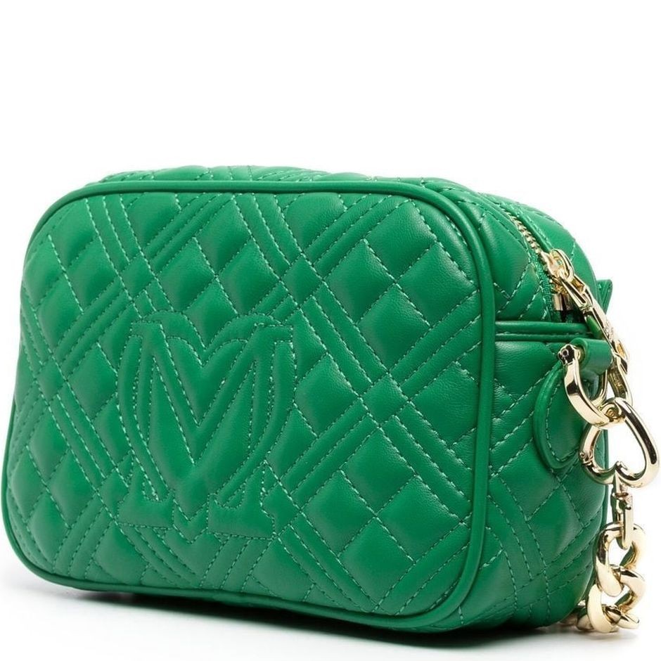 LOVE MOSCHINO Rankinė per petį moterims, Žalia, Crossbody 2