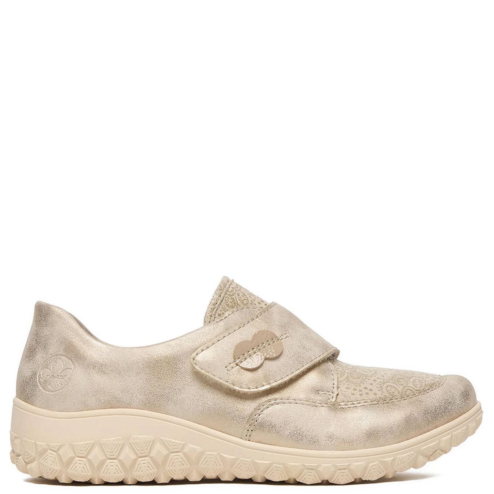 RIEKER Šlepetės moterims, Smėlio, Slippers 1