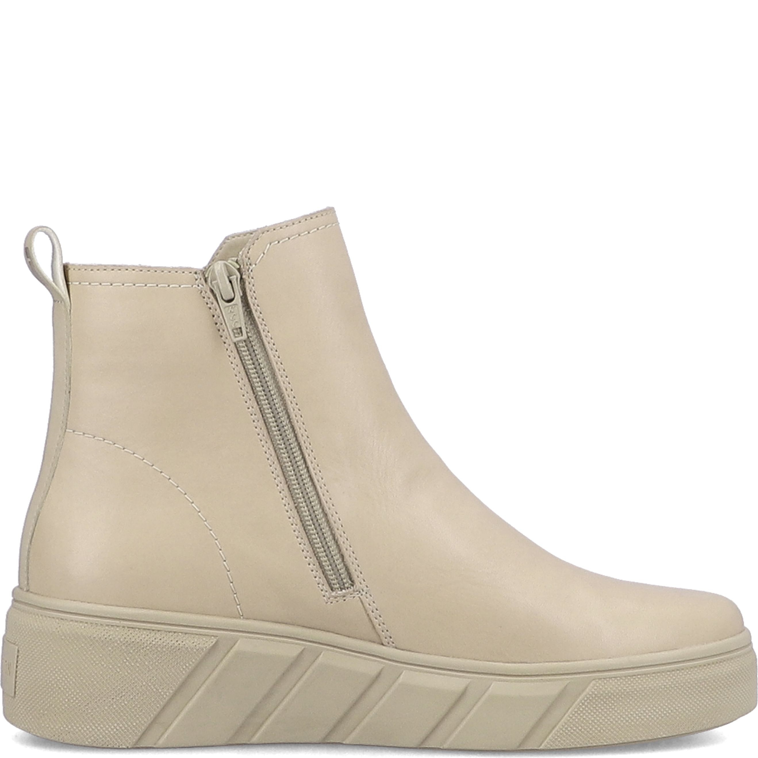 RIEKER Aulinukai moterims, Smėlio, BOOTIES 3