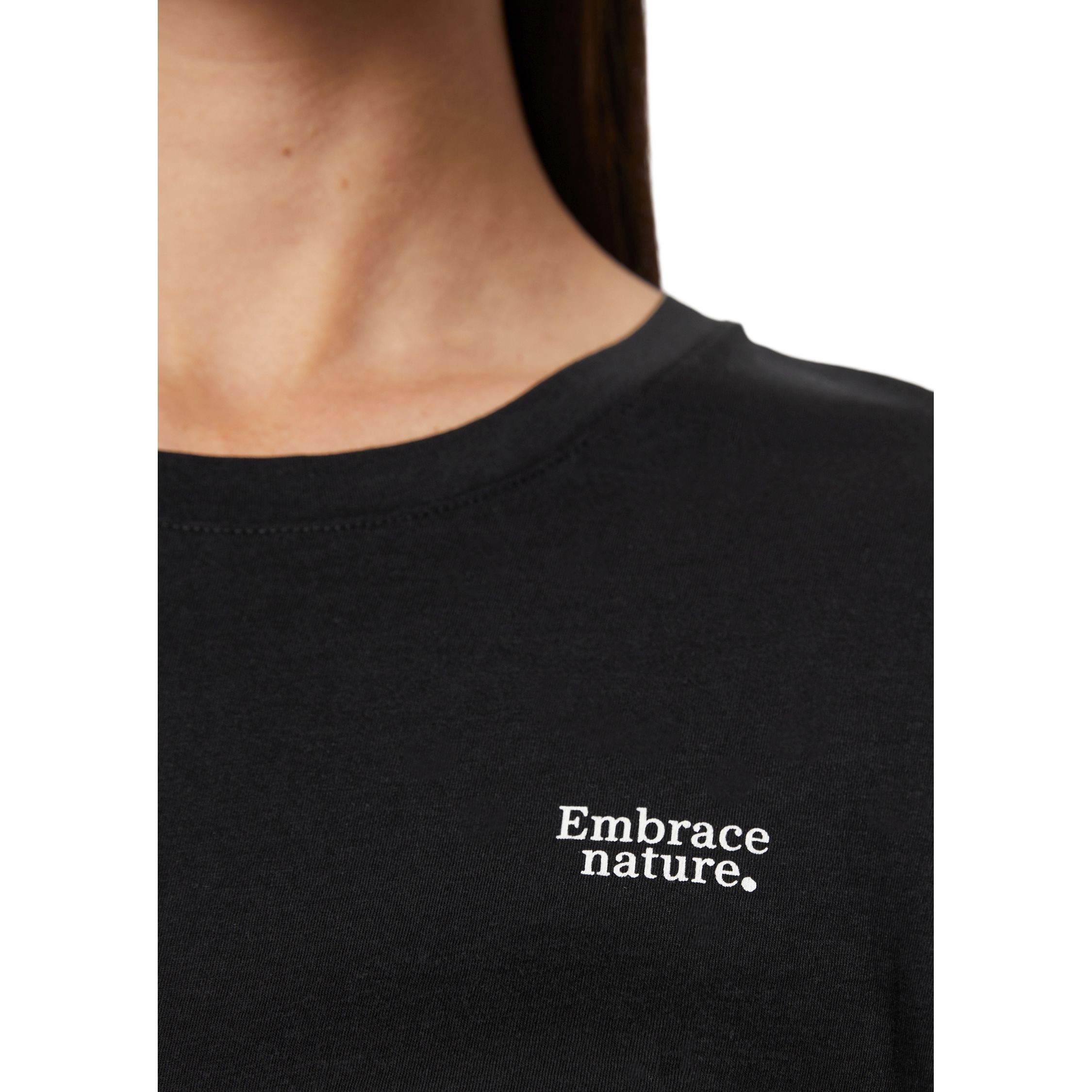 MARC O'POLO Marškinėliai moterims, Juoda 4