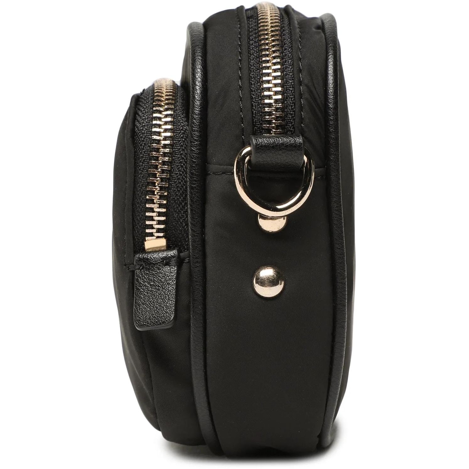 GUESS Rankinė per petį Juoda, ECO GEMMA TOTE 3