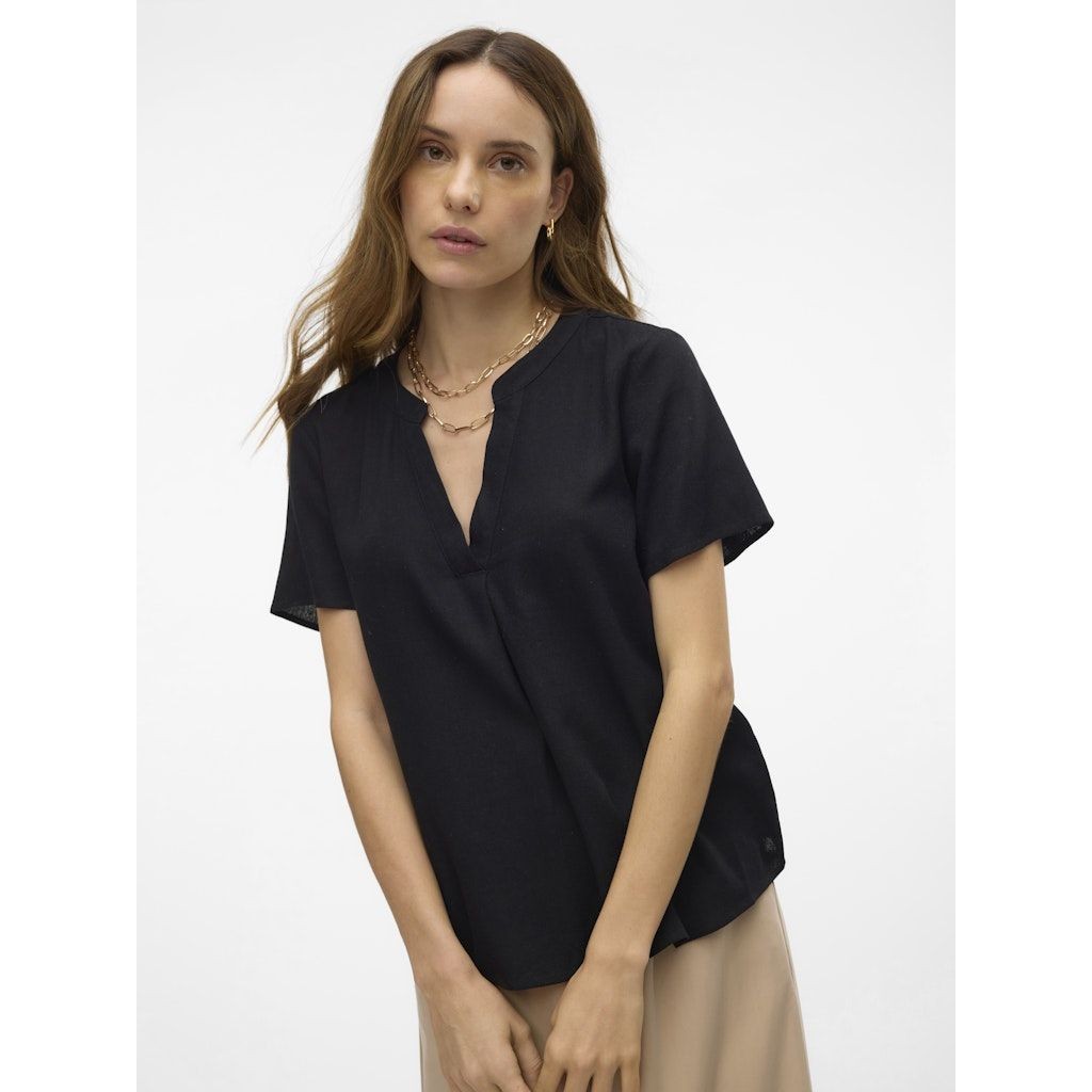VERO MODA Palaidinės moterims, Juoda, Vmmymilo tops 5