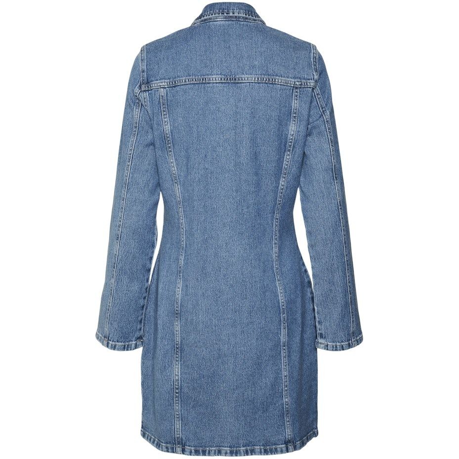 VERO MODA Mini suknelė moterims, Mėlyna, Nellie short denim dress 2