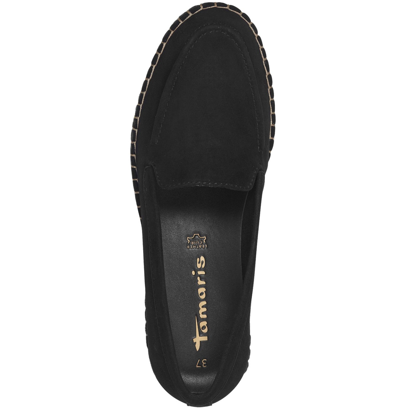 TAMARIS Espadrilės moterims, Juoda, Espadriles 4