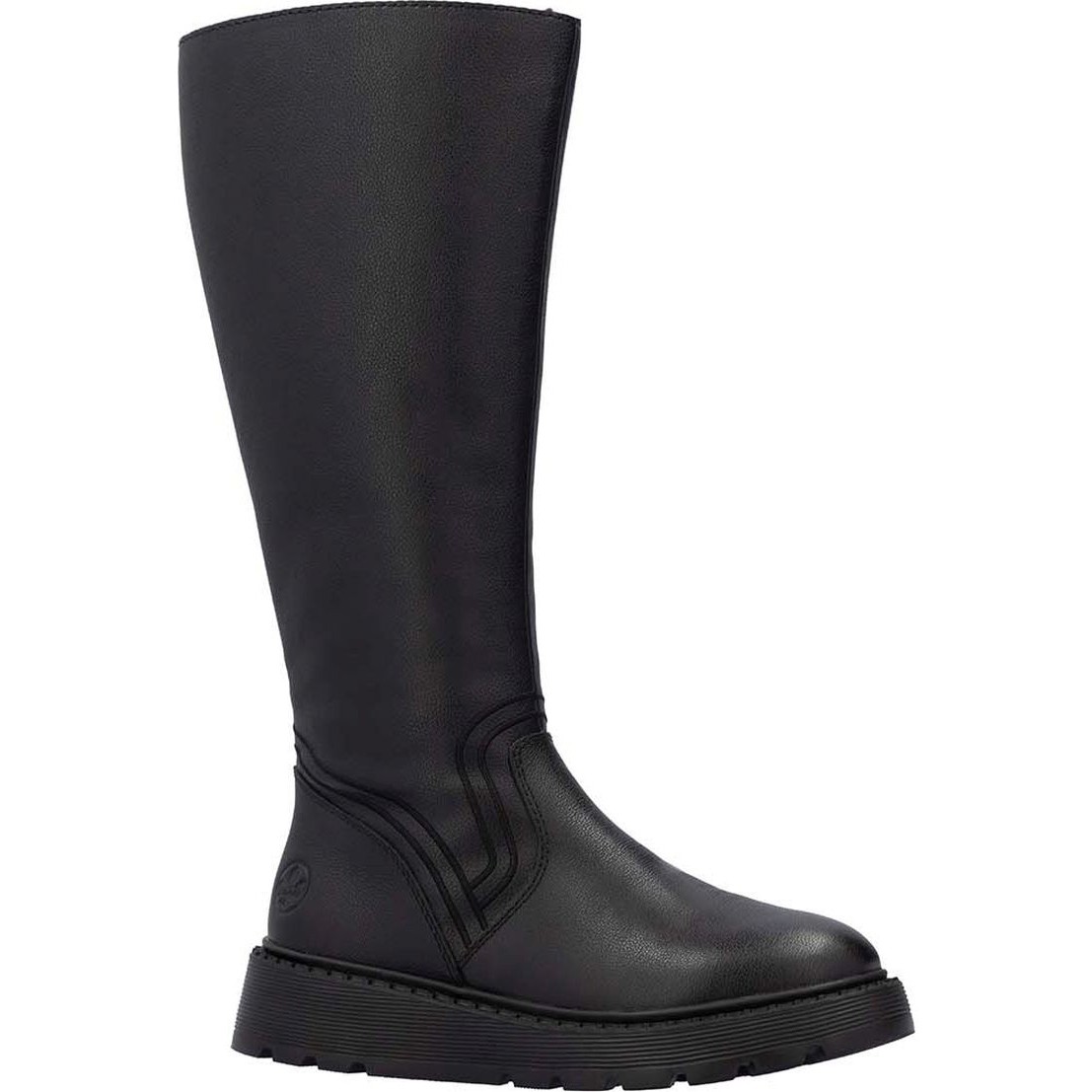 RIEKER Auliniai moterims, Juoda, Ladies' boots 1