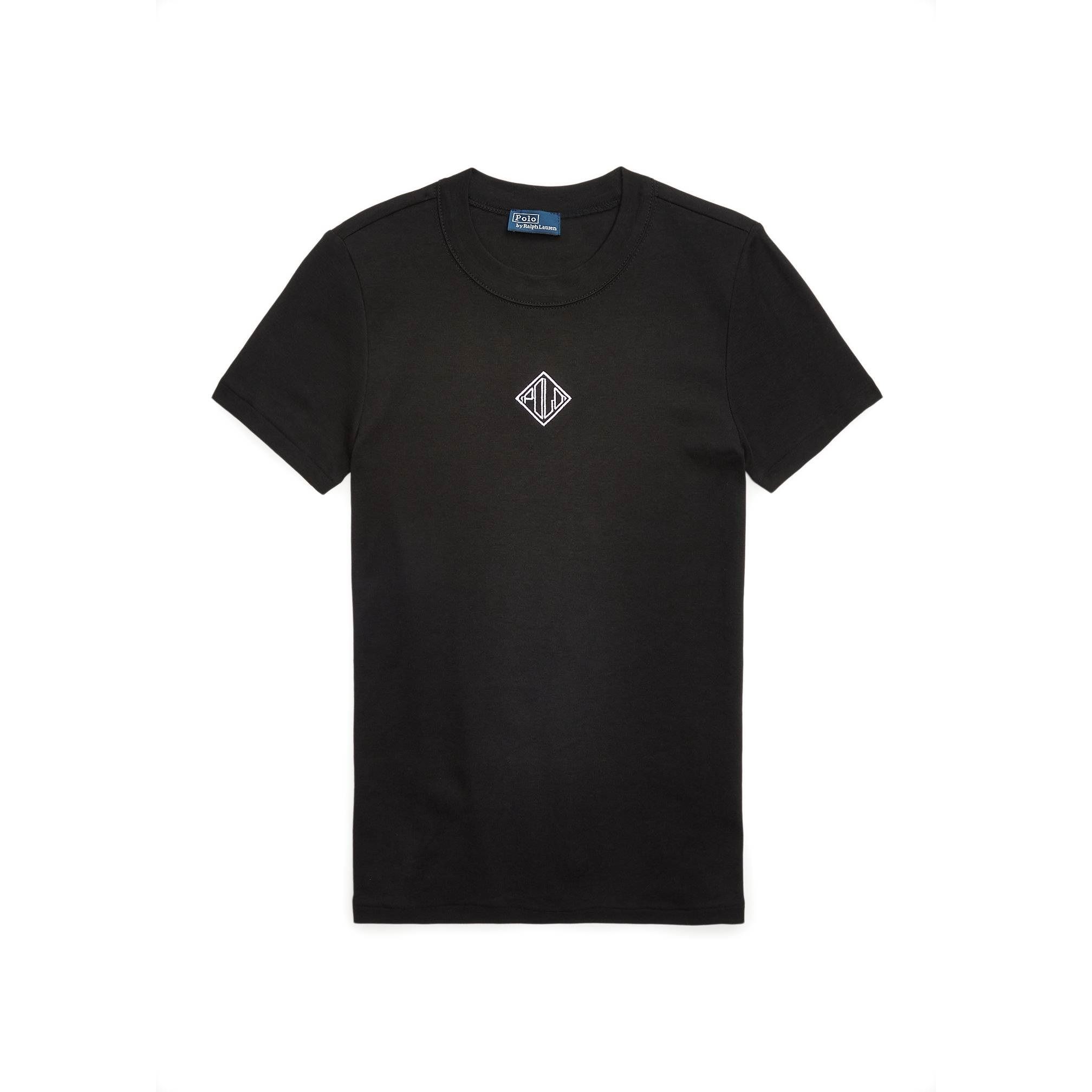 POLO RALPH LAUREN Marškinėliai trump. rankovėmis moterims, Juoda, Short sleeve t-shirt 1