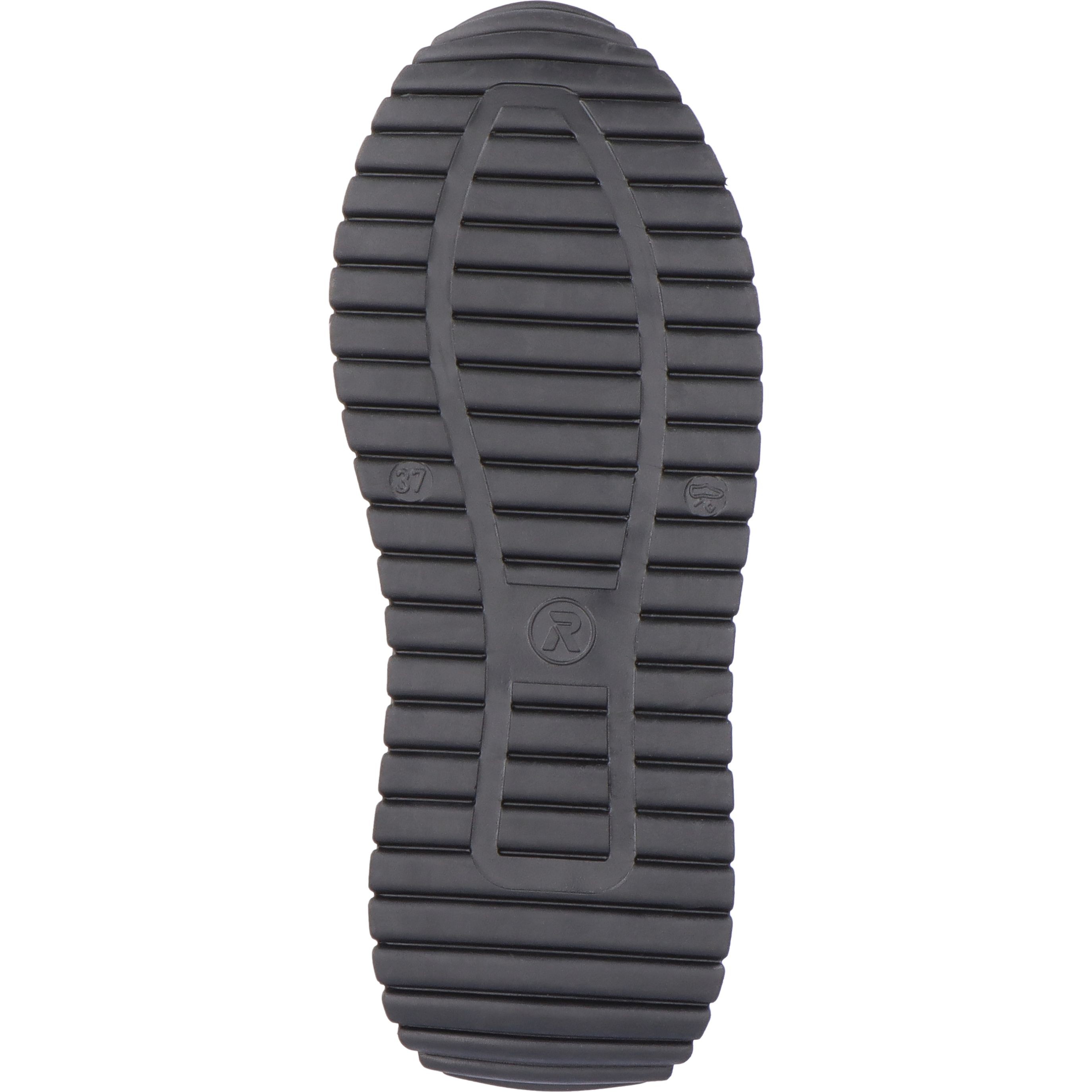 RIEKER Aulinukai moterims, Juoda, BOOTIES 4