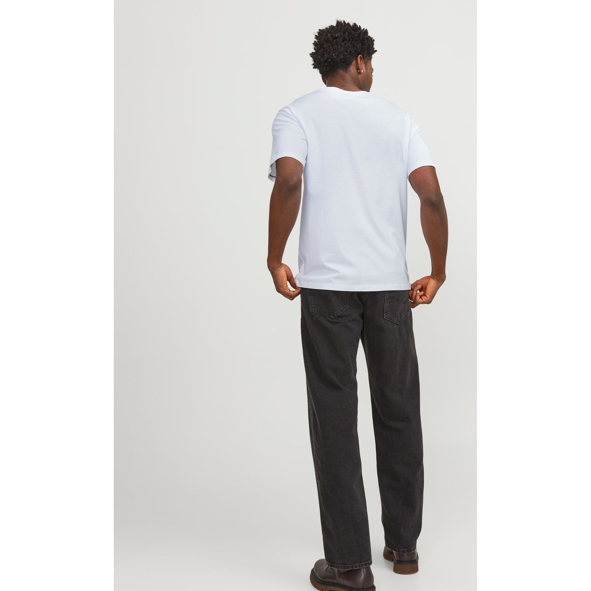 JACK & JONES Marškinėliai vyrams, Balta, Paulos 2