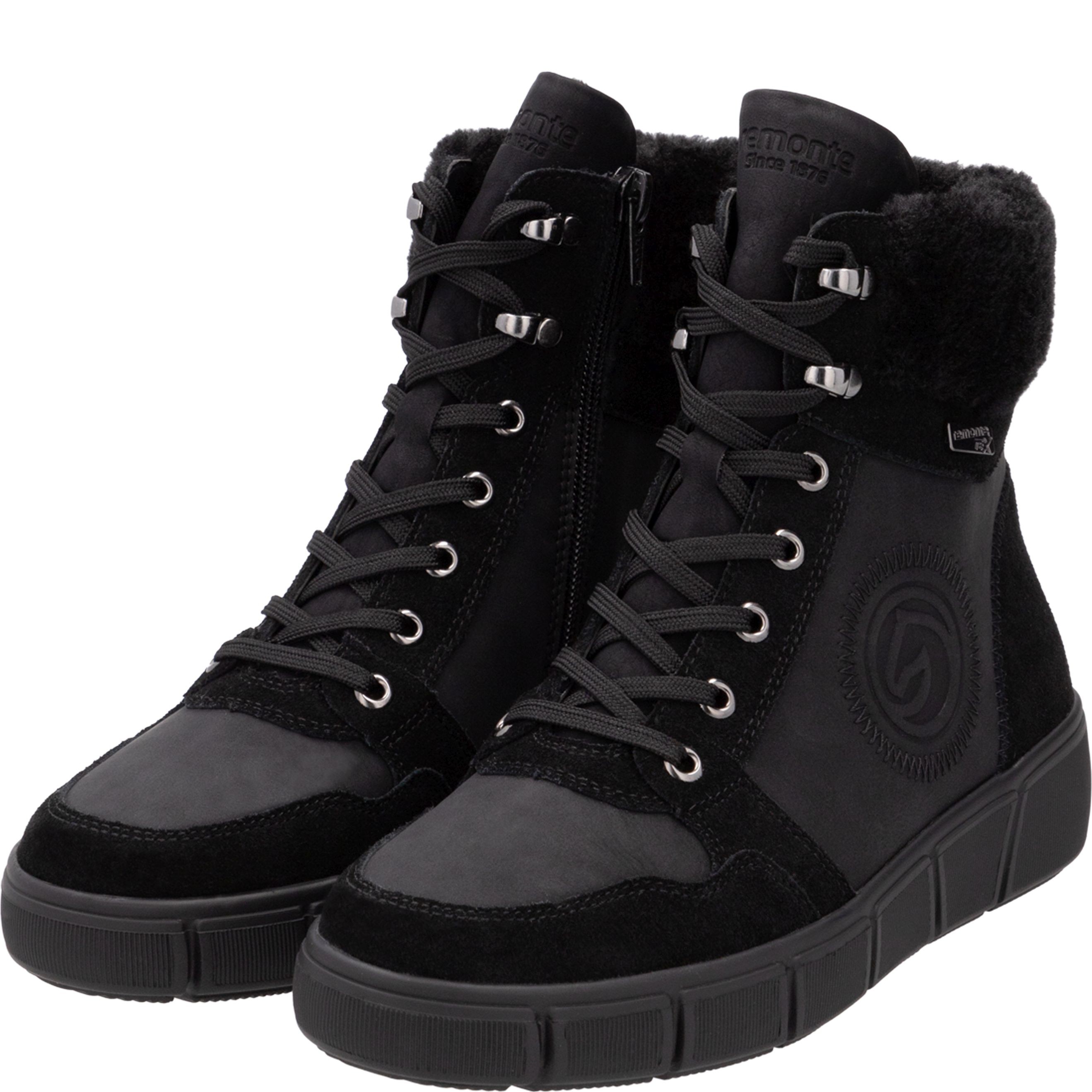 REMONTE Aulinukai moterims, Juoda, Ladies mid height boots 10