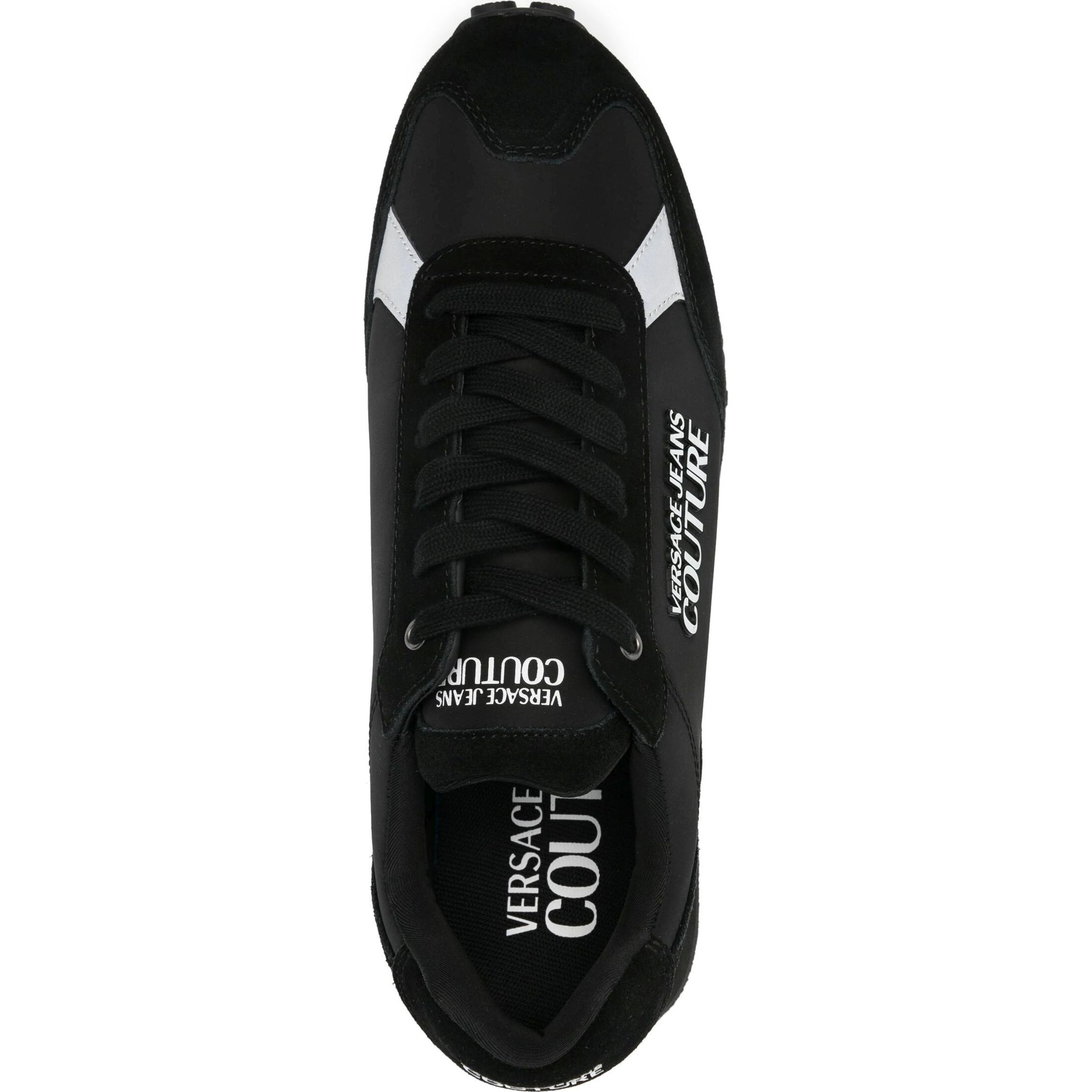 VERSACE JEANS CUTURE Sportbačiai vyrams, Juoda, Fondo Spyke Sneakers 4