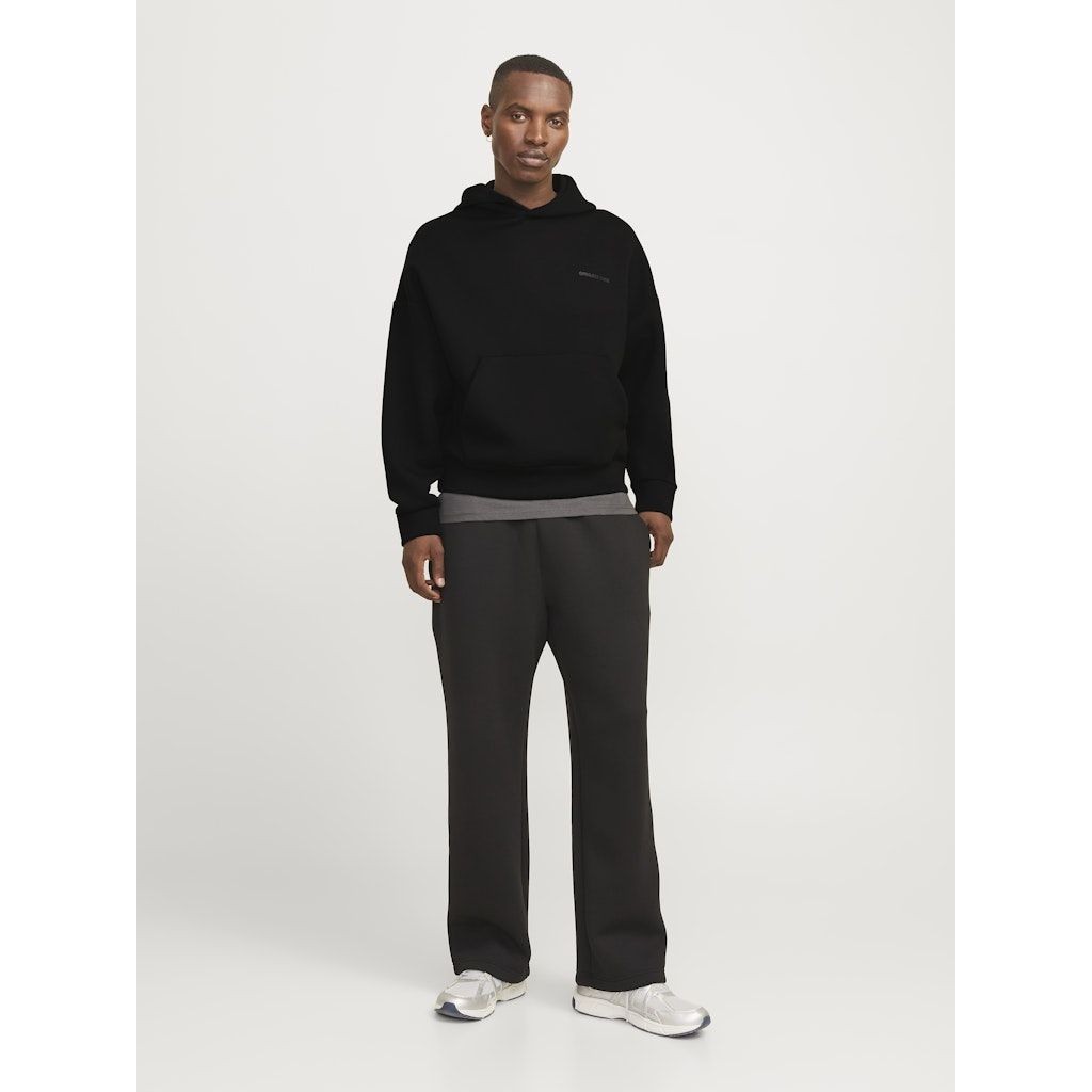 JACK & JONES Džemperis vyrams, Juoda, Kinetic sweat hood 6