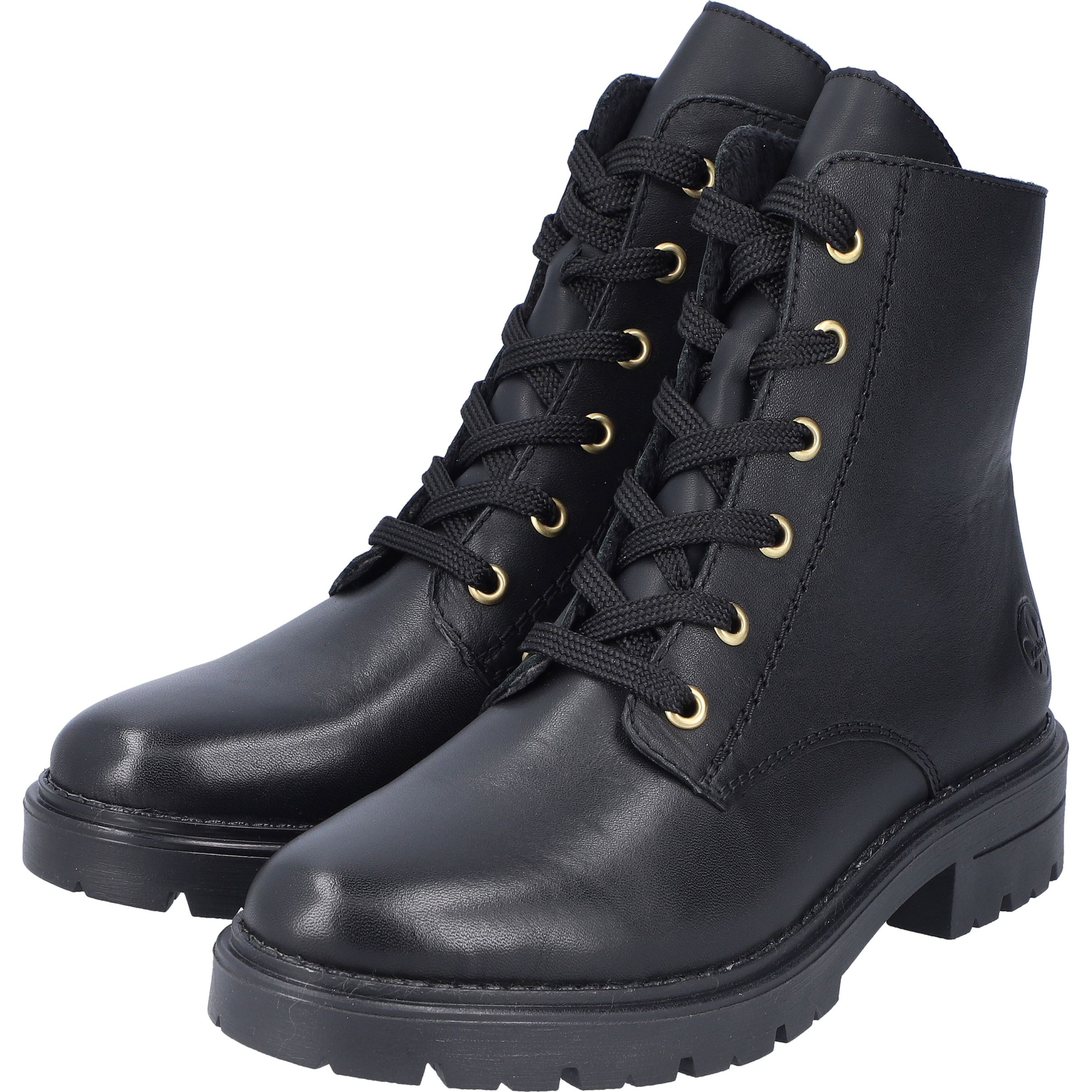 RIEKER Aulinukai moterims, Juoda, Ladies mid height boots TOPS 11