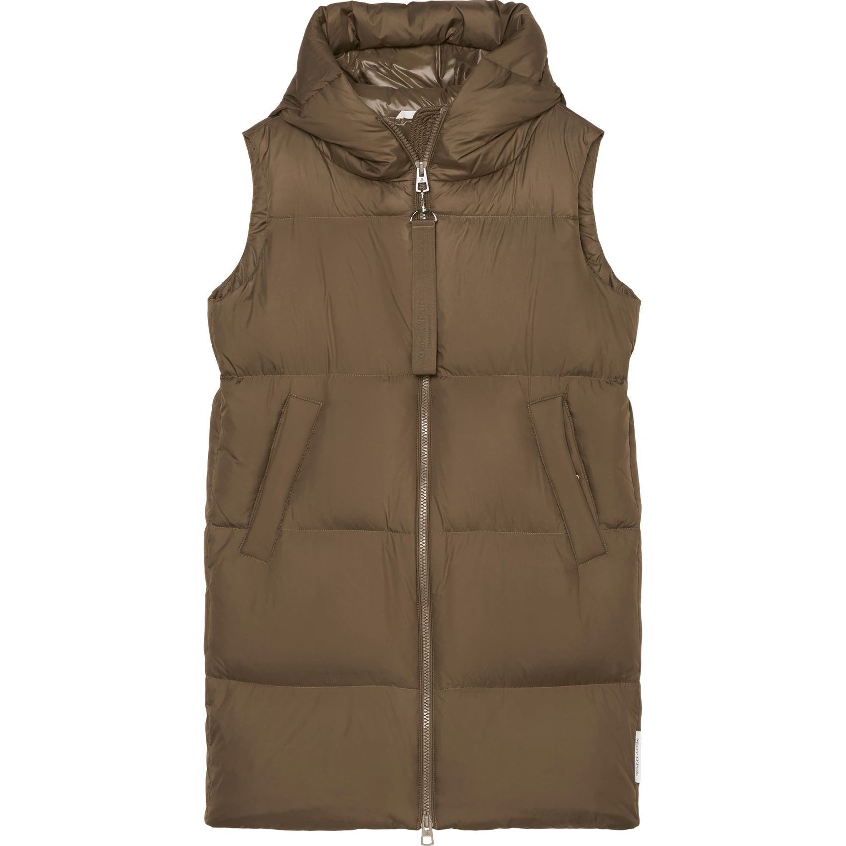 MARC O'POLO Vest moterims, dark walnut 1