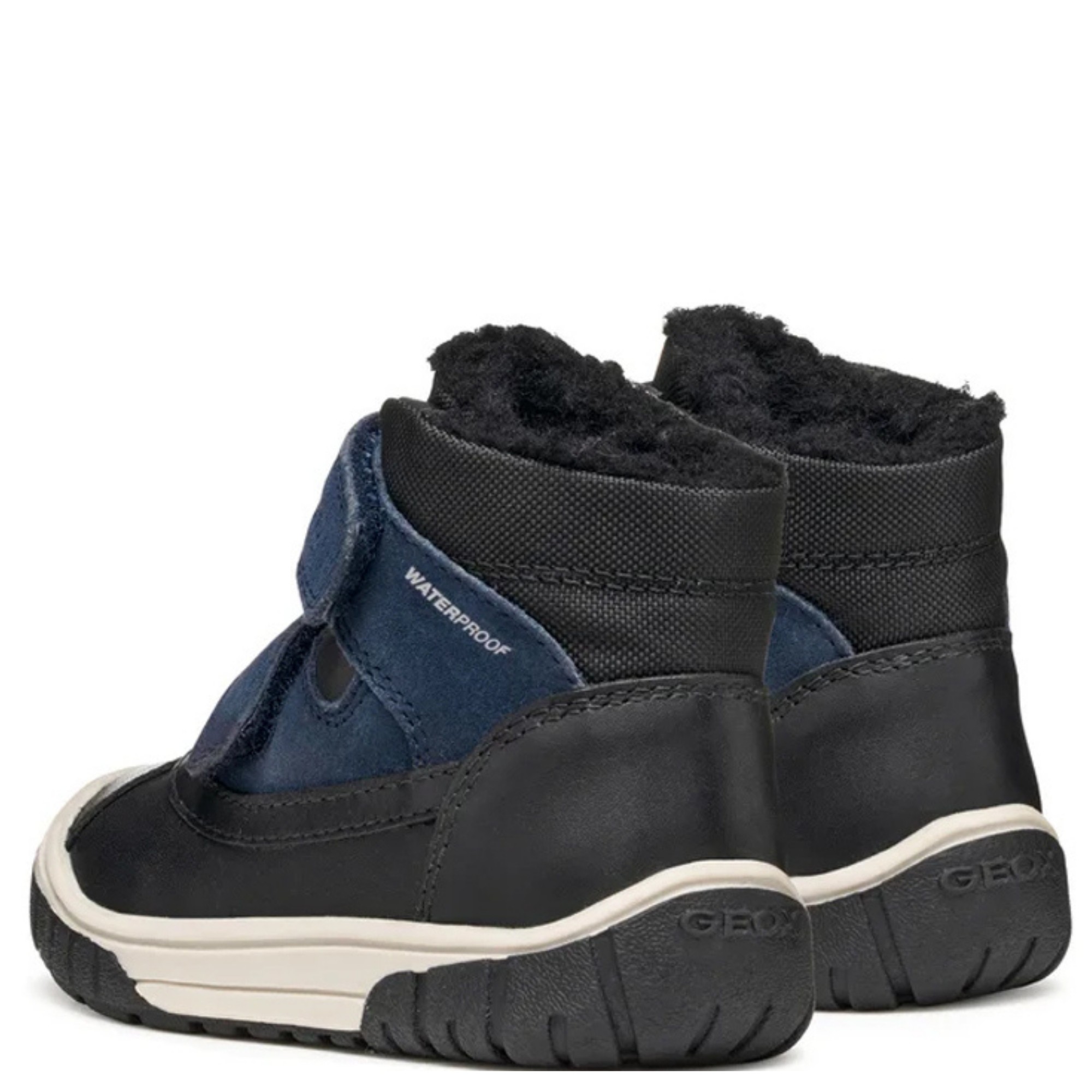 GEOX Aulinukai berniukams, Juoda, Omar boy Booties 3