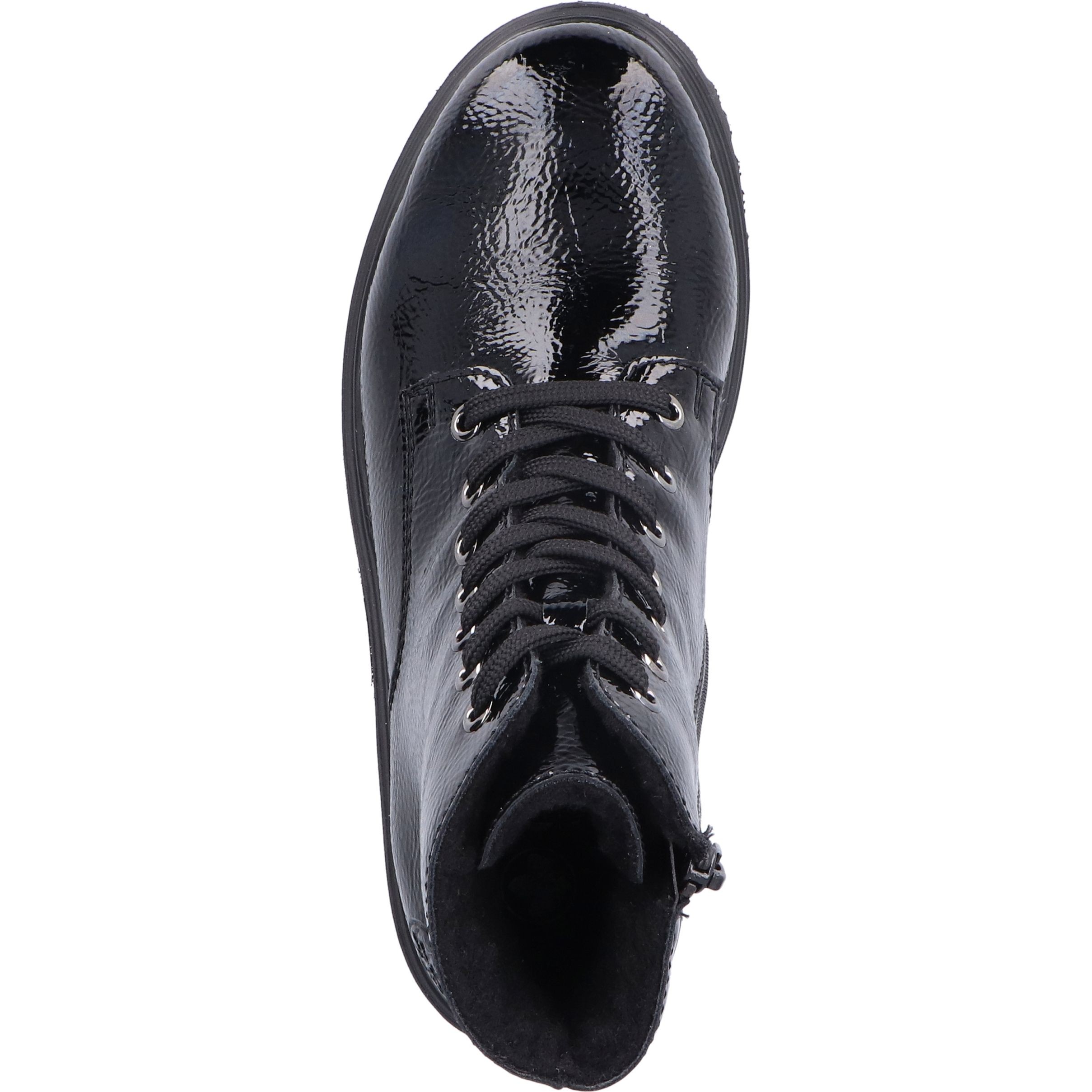 RIEKER Aulinukai moterims, Juoda, Ladies mid height boots 7