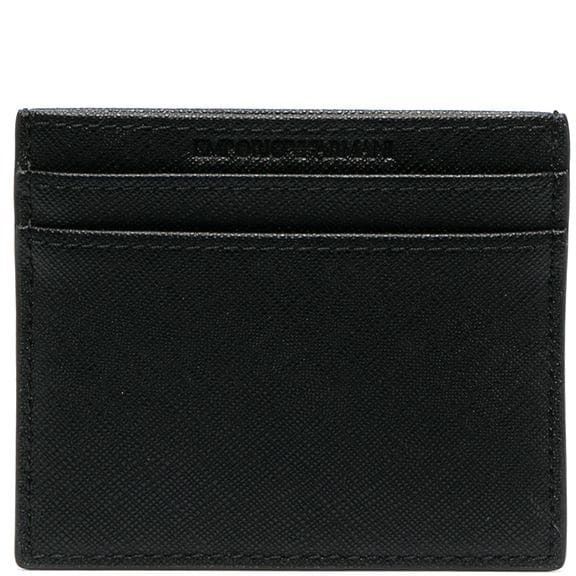 EMPORIO ARMANI Piniginė vyrams, Juoda, Card holder 2