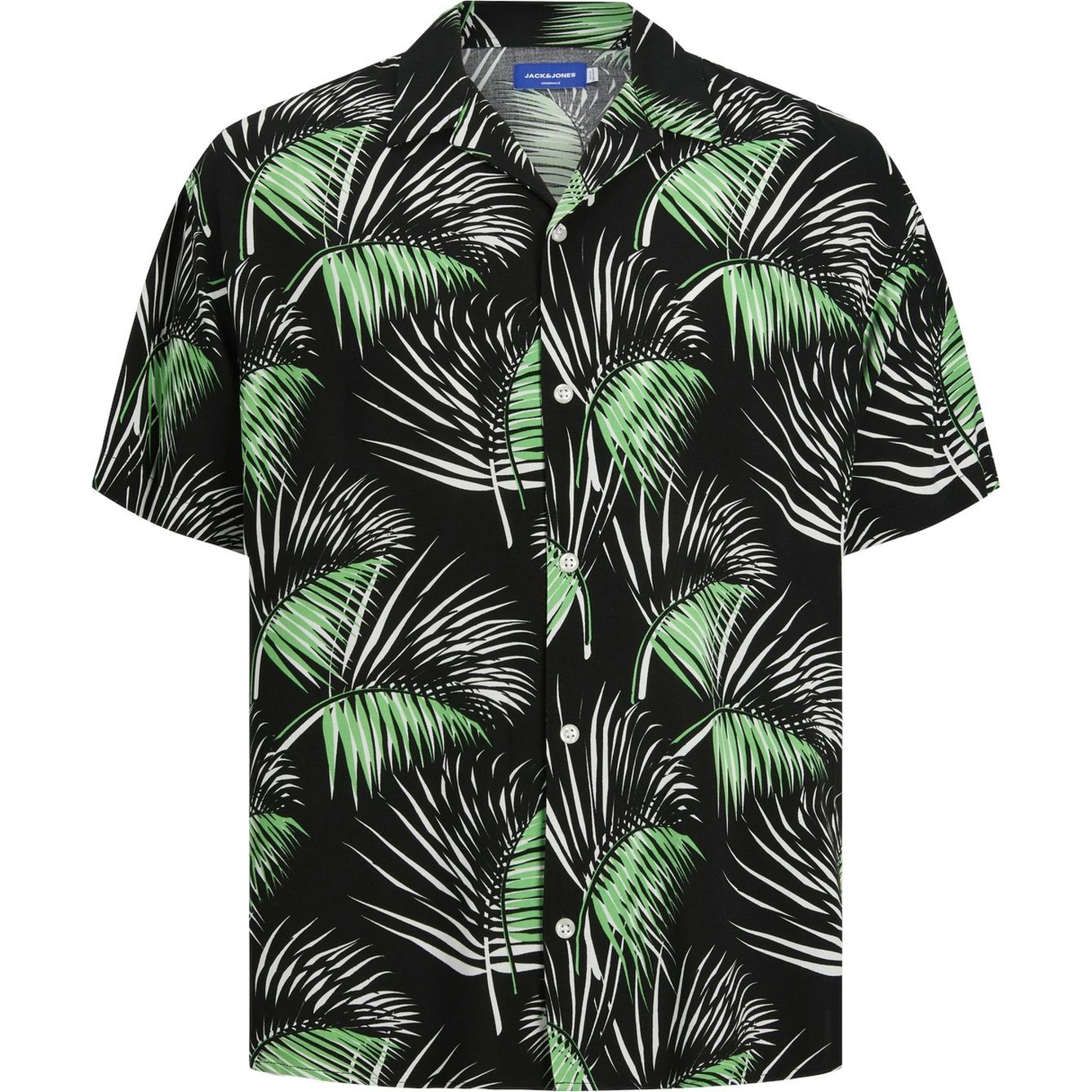 JACK & JONES Marškiniai vyrams, Navy, JORLUKE PALMA A 1