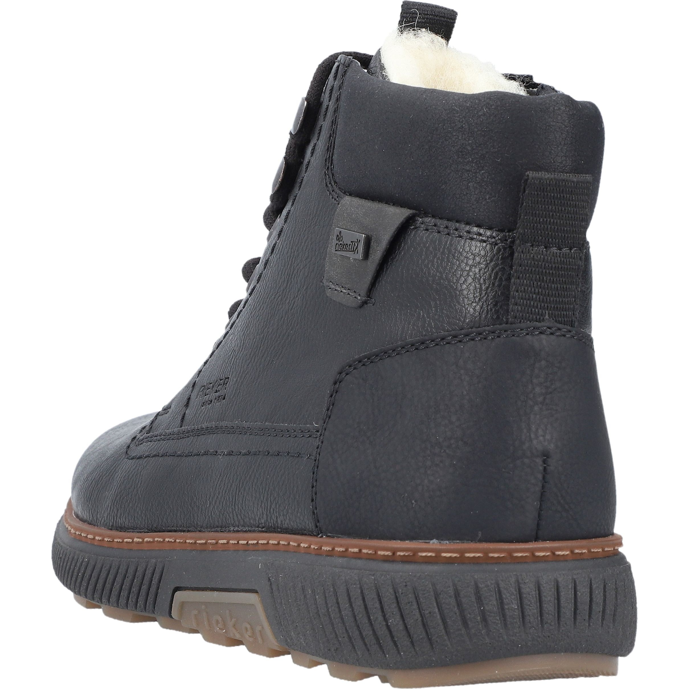 RIEKER Aulinukai vyrams, Juoda, BOOTIES 7