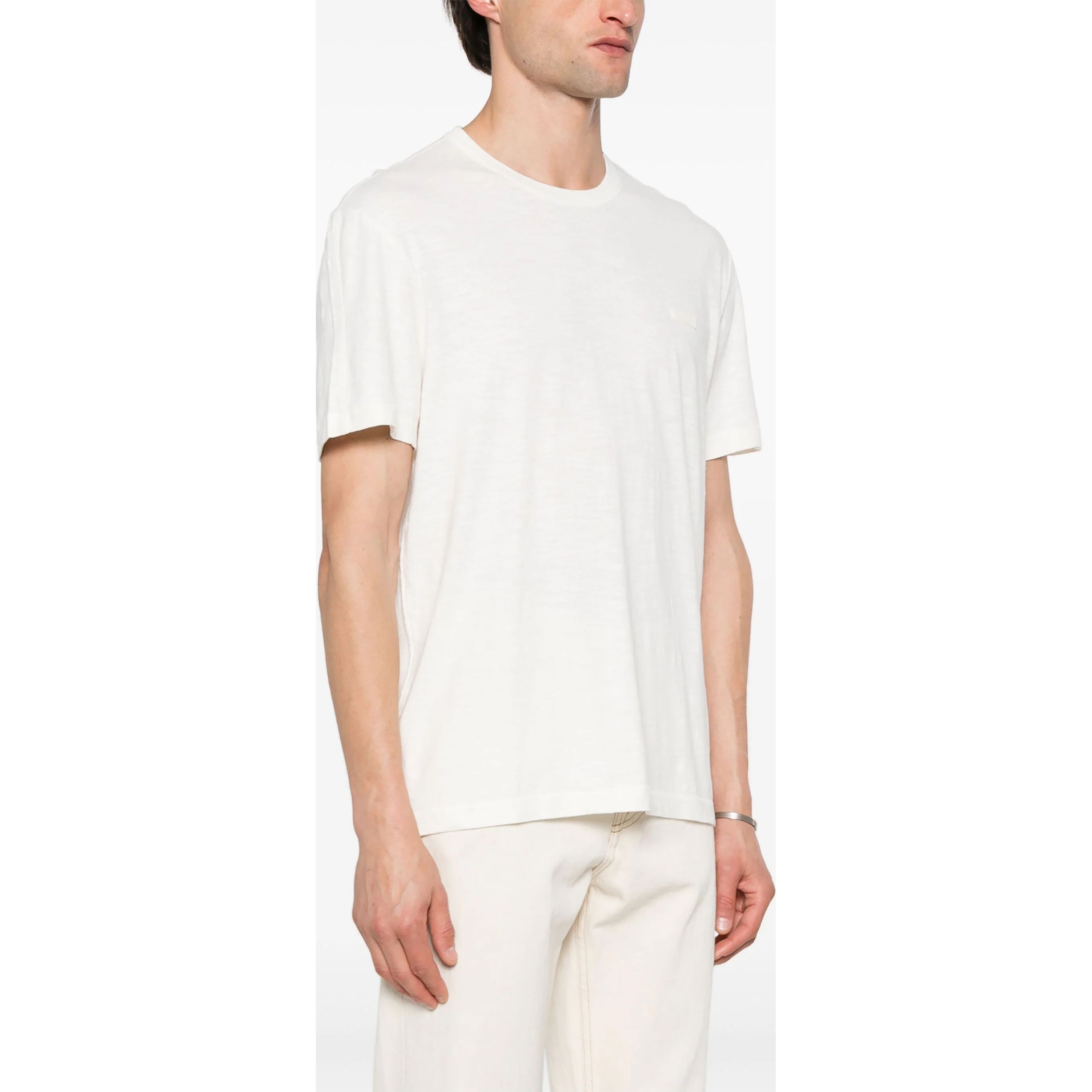 CALVIN KLEIN Marškinėliai trump. rankovėmis vyrams, Balta, S/s t-shirt 2