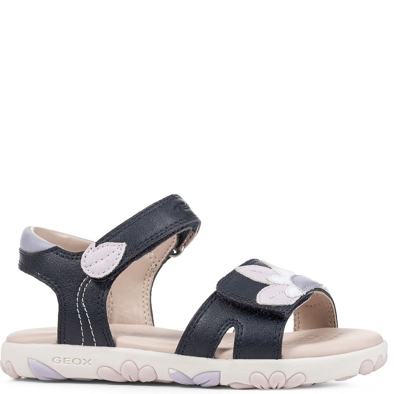 GEOX Basutės mergaitėms, Mėlyna, SANDALS HAITI 2