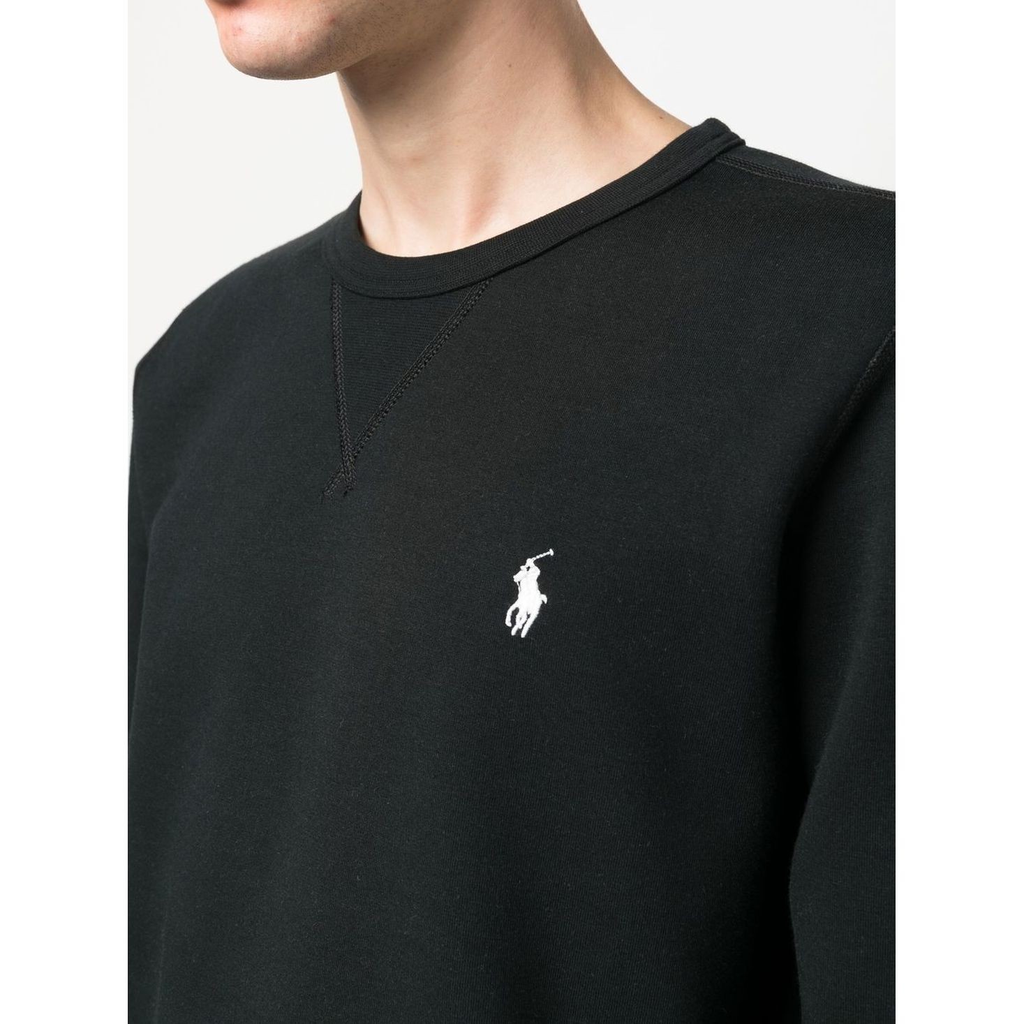 POLO RALPH LAUREN Sportinis nertinis vyrams, Juoda, Long sleeve sweatshirt 4