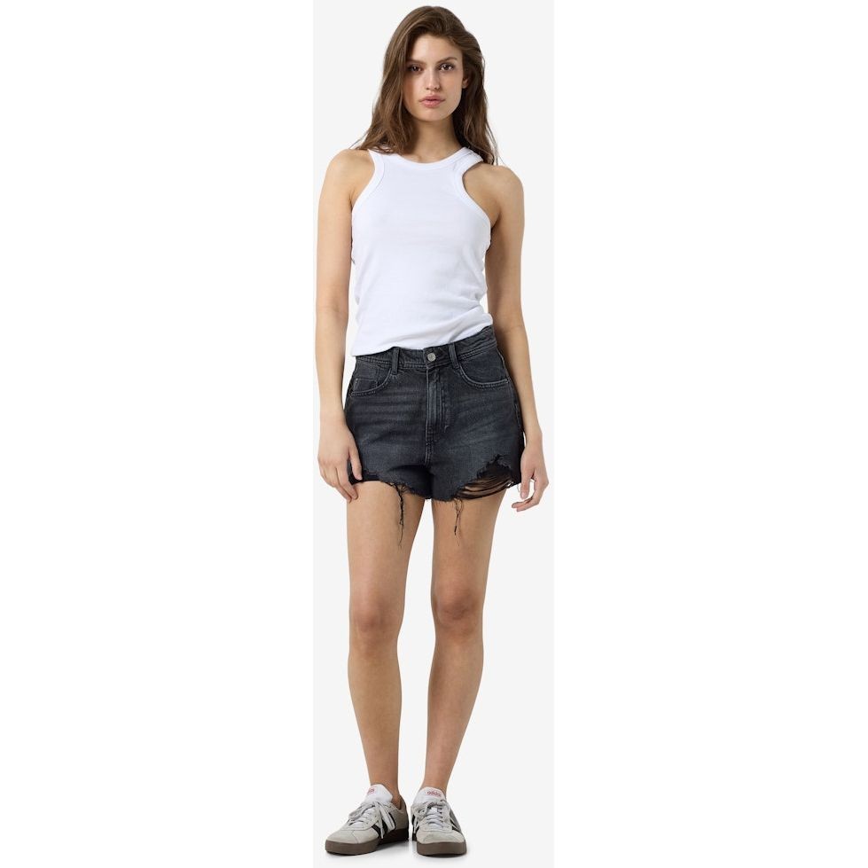 NOISY MAY Šortai moterims, Juoda, NMDREW HW FESTIVAL DE 5