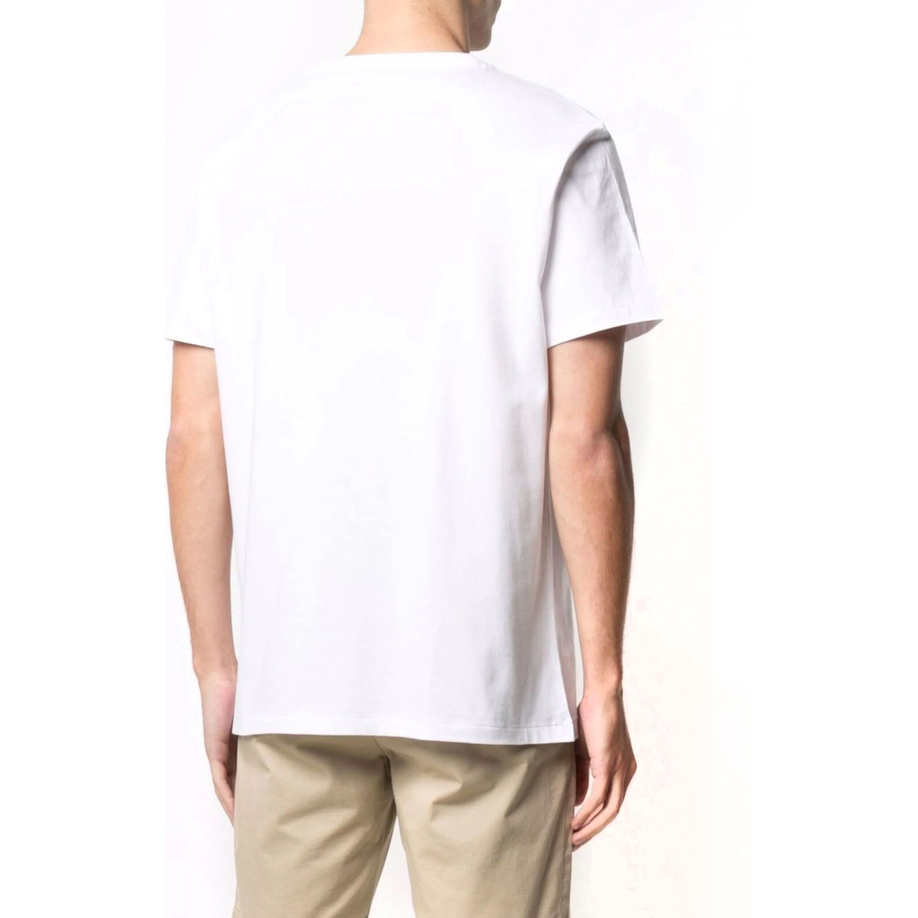 POLO RALPH LAUREN Marškinėliai vyrams, Balta, Slim fit jersey v-neck t-shirt 3