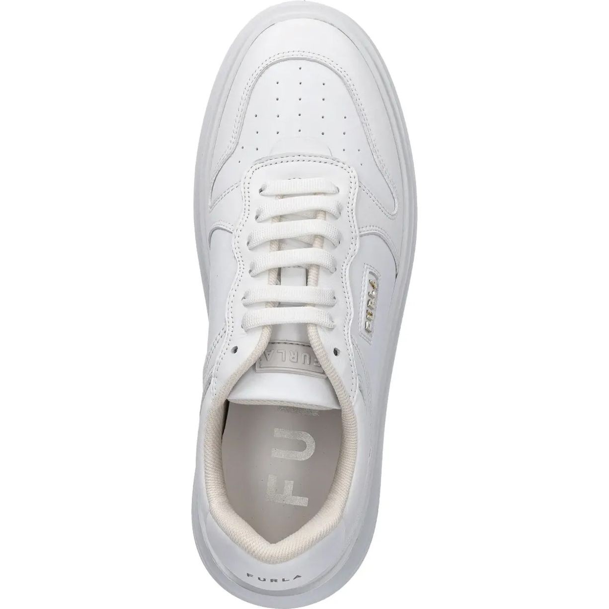FURLA Laisvalaikio bateliai moterims, Smėlio, Furlasport lace-up sneaker 4