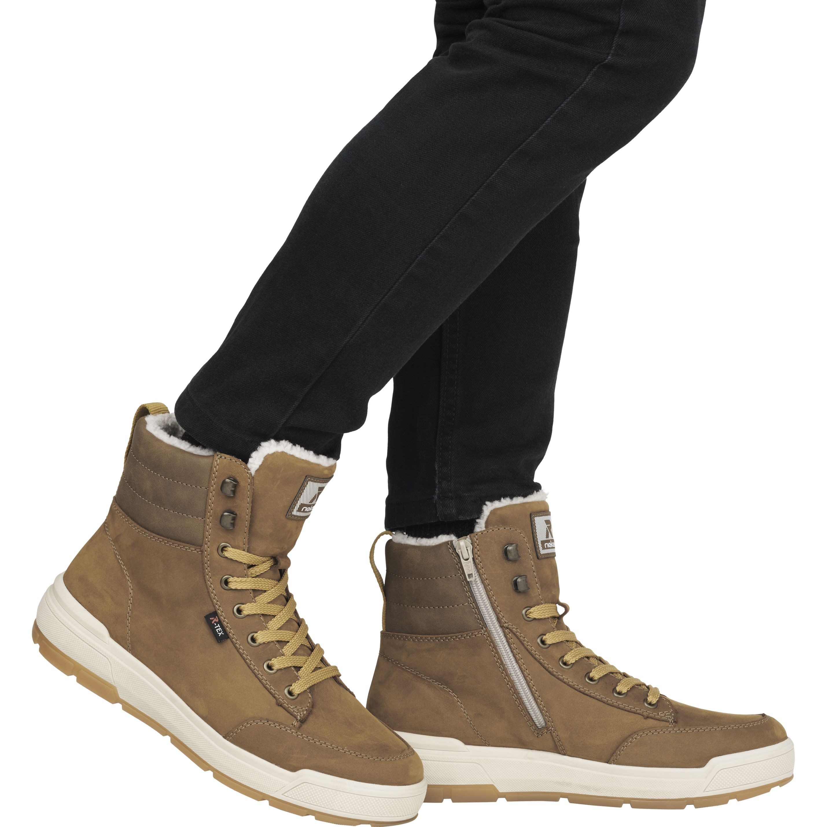 RIEKER EVOLUTION Aulinukai vyrams, Geltona, Men's boots 11