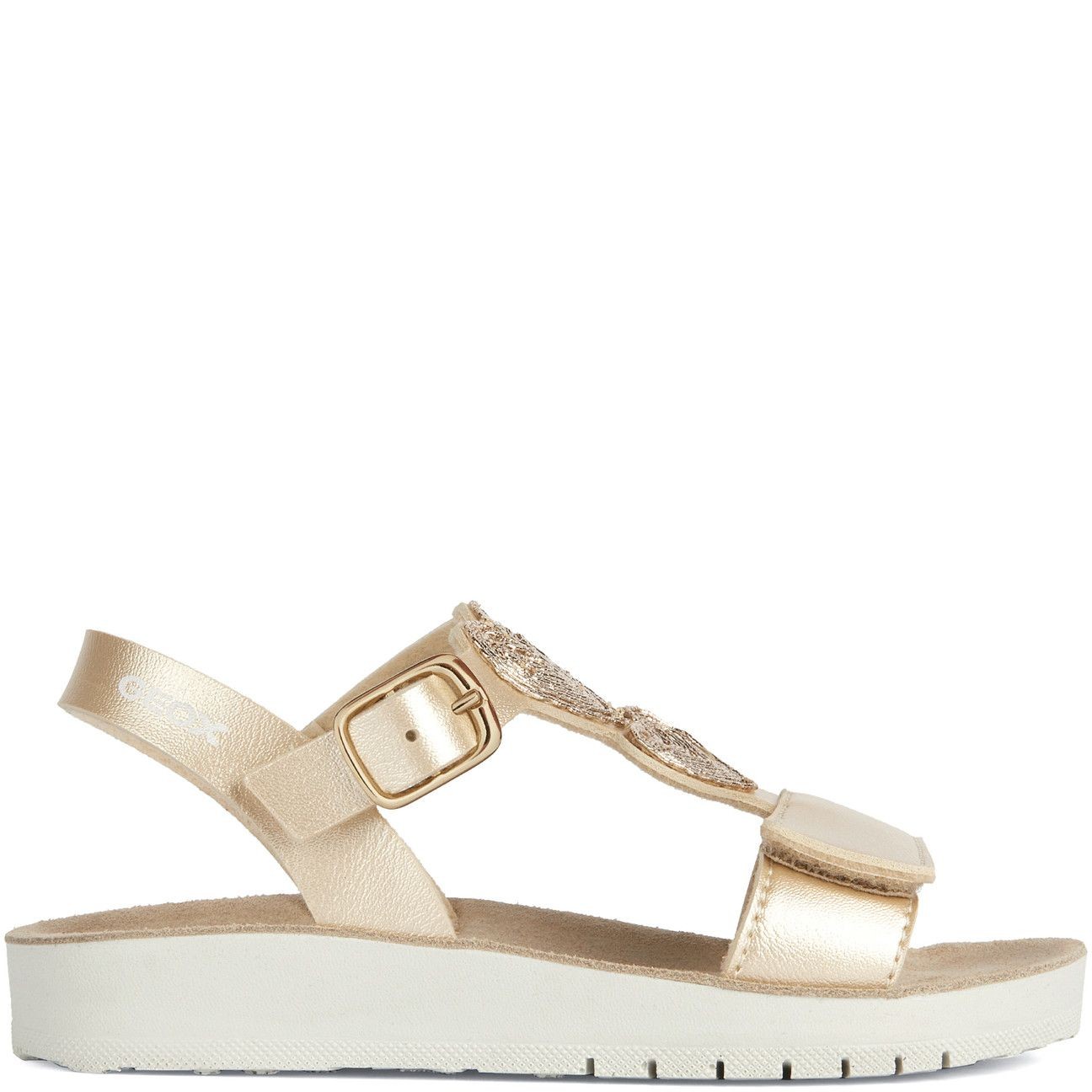 GEOX Basutės mergaitėms, Auksinė, SANDALS COSTAREI 2