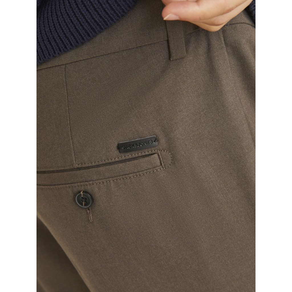 JACK & JONES Formalios kelnės vyrams, Ruda, Marco connor 8
