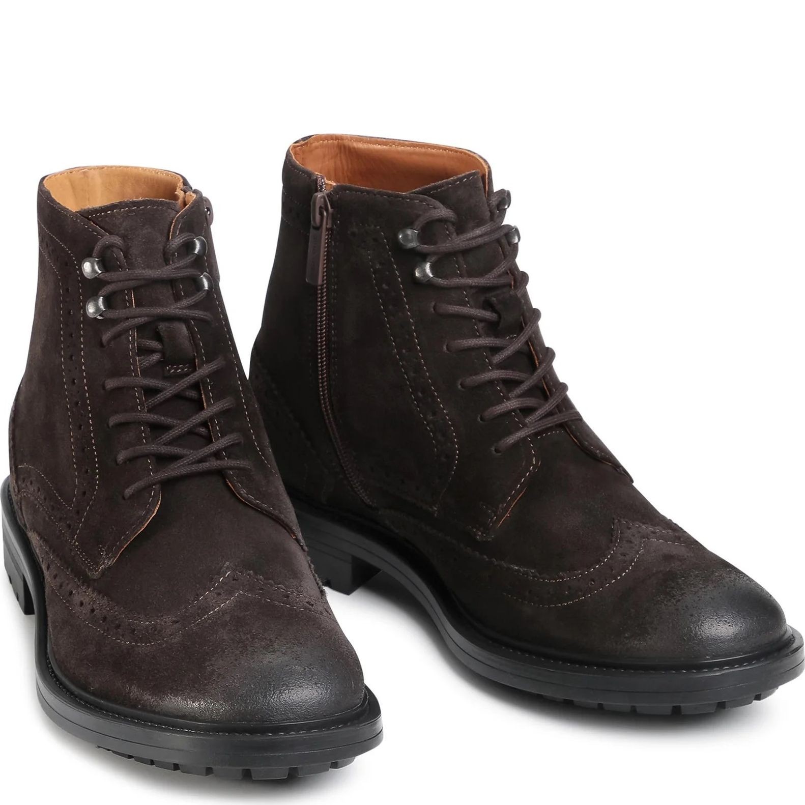 GINO ROSSI Aulinukai vyrams, Ruda, BOOTIES 4