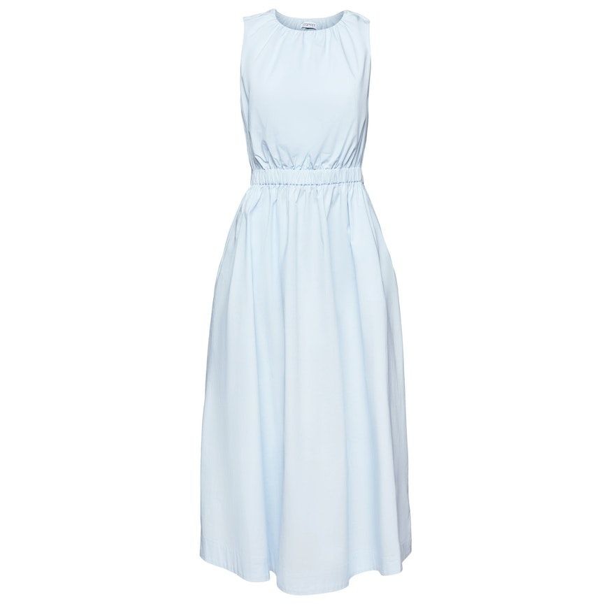 ESPRIT Midi suknelė moterims, Mėlyna, F*gatherd sl Midi dress 1