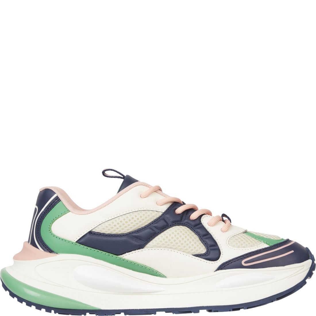 TOMMY JEANS Sportiniai bateliai moterims, Mėlyna, Fashion runner sport shoe 3