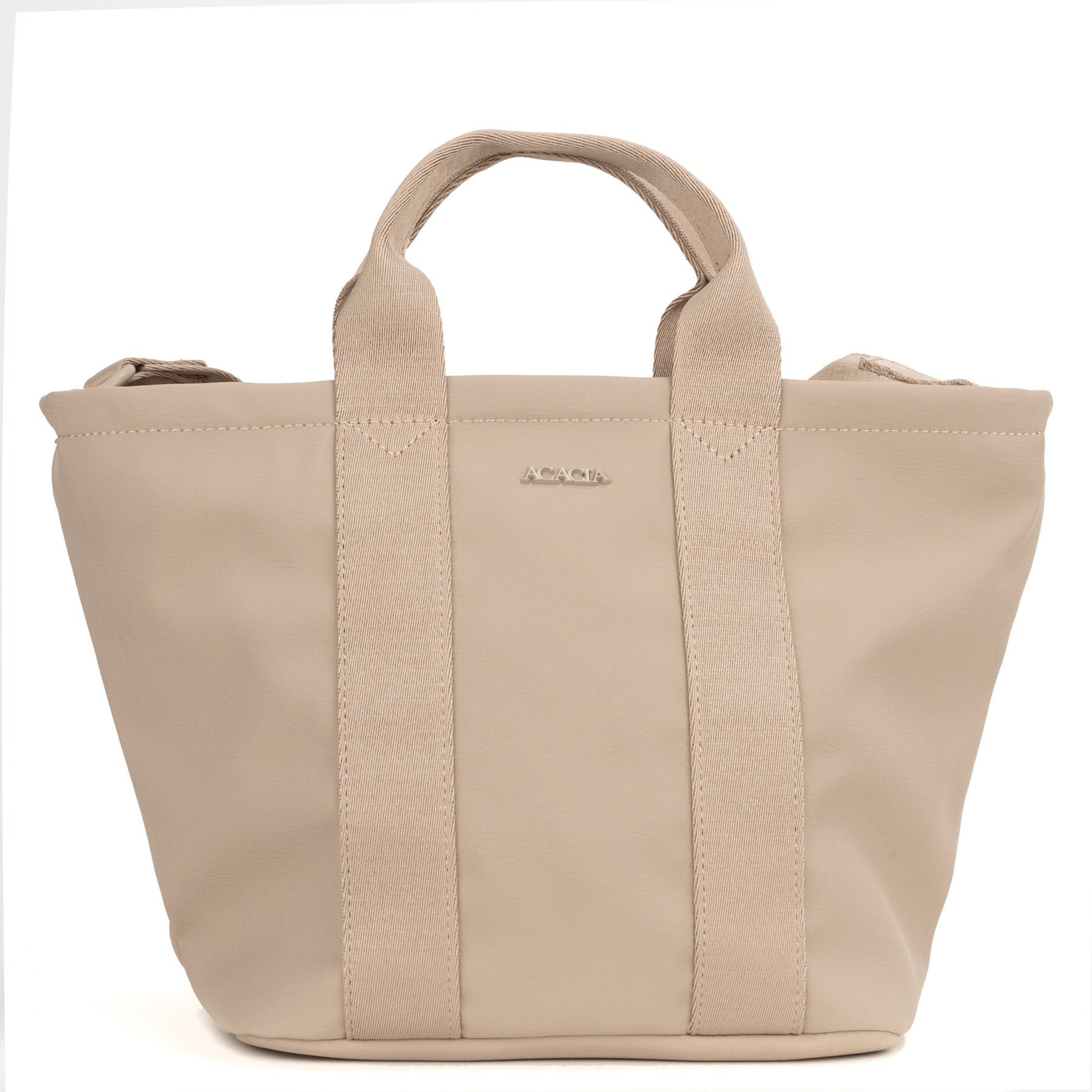 ACACIA Pirkinių krepšys moterims, Smėlio, Tote bag 1