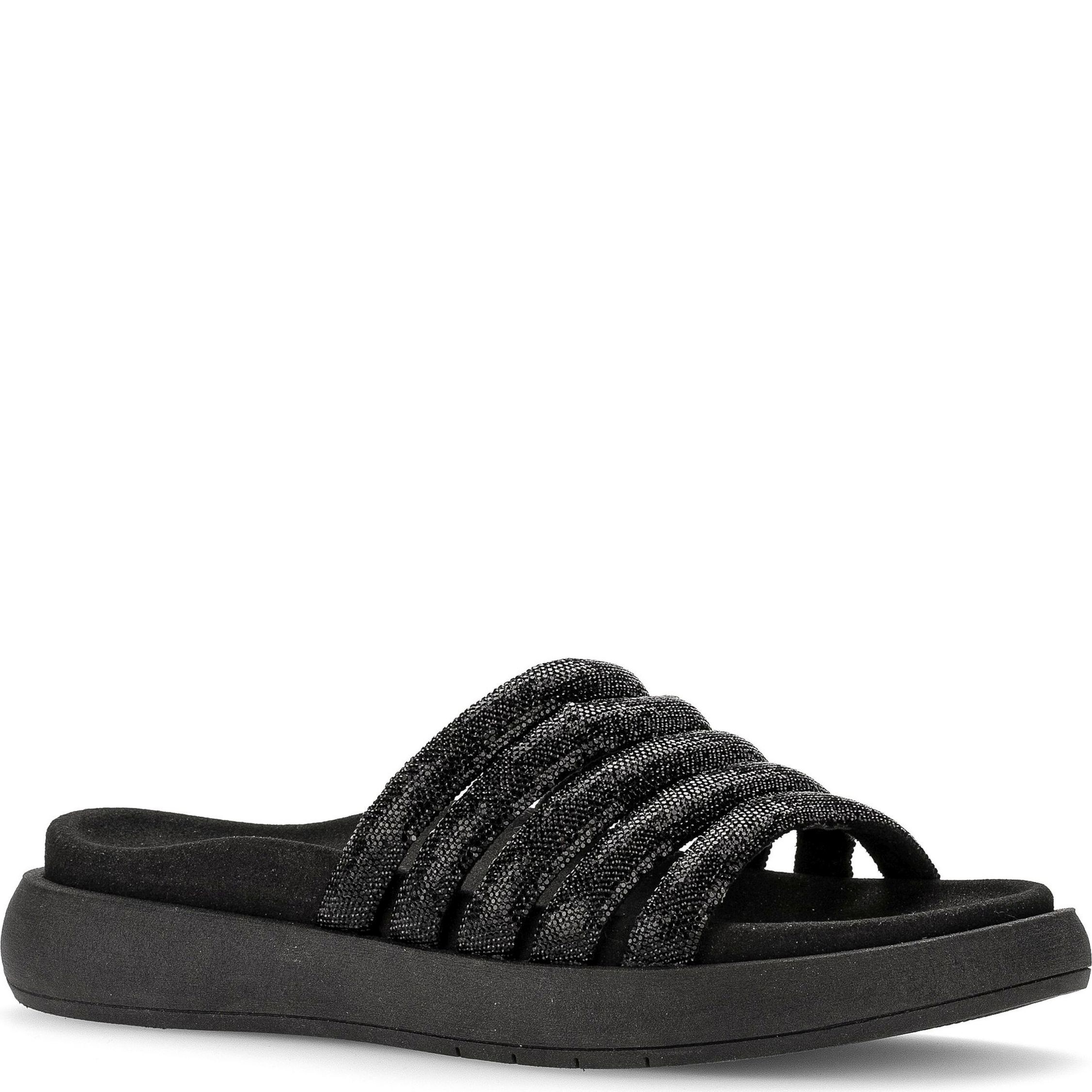 GABOR Šlepetės moterims, Juoda, Slippers 1