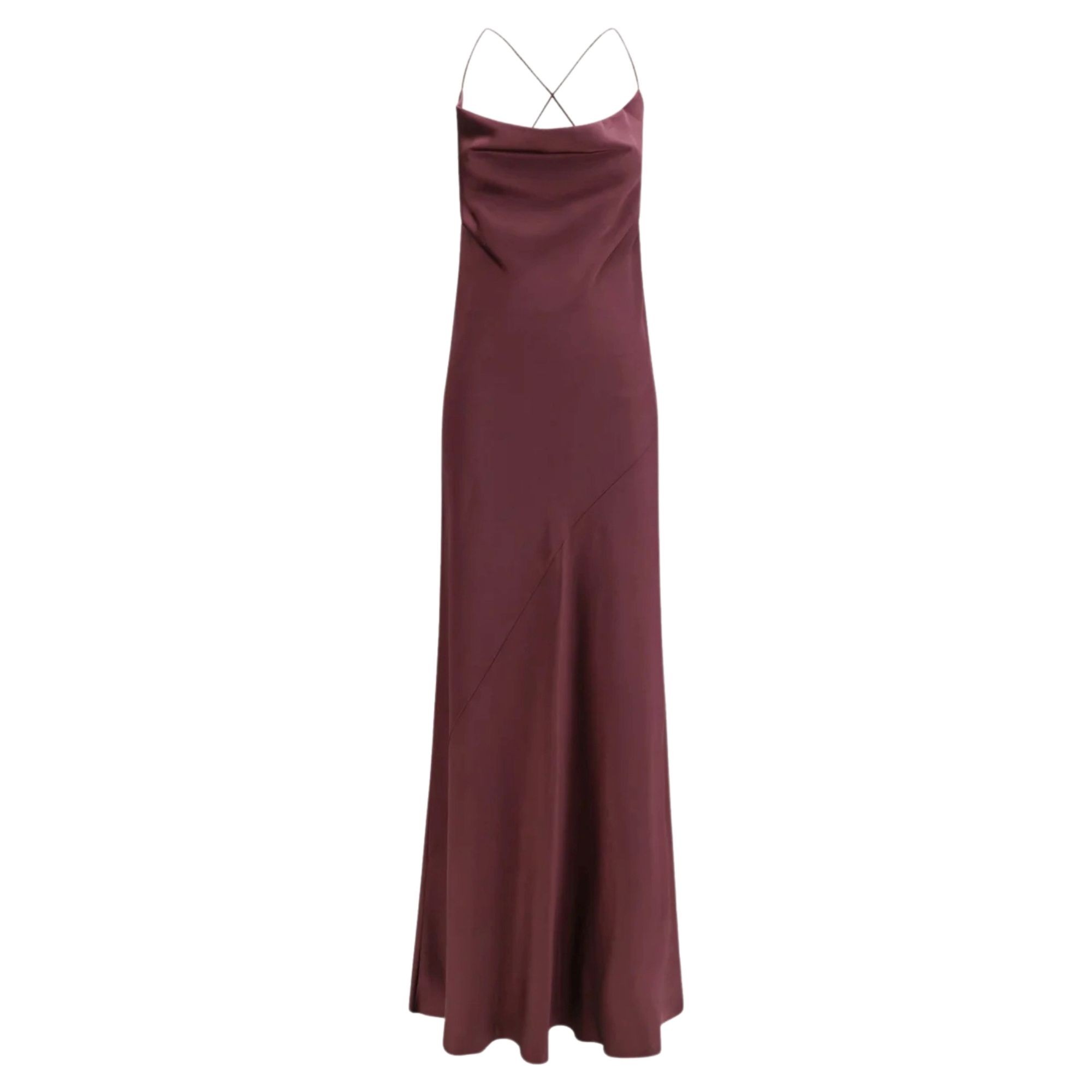 PINKO Maxi suknelė moterims, Vyšninė, Farro dress 1