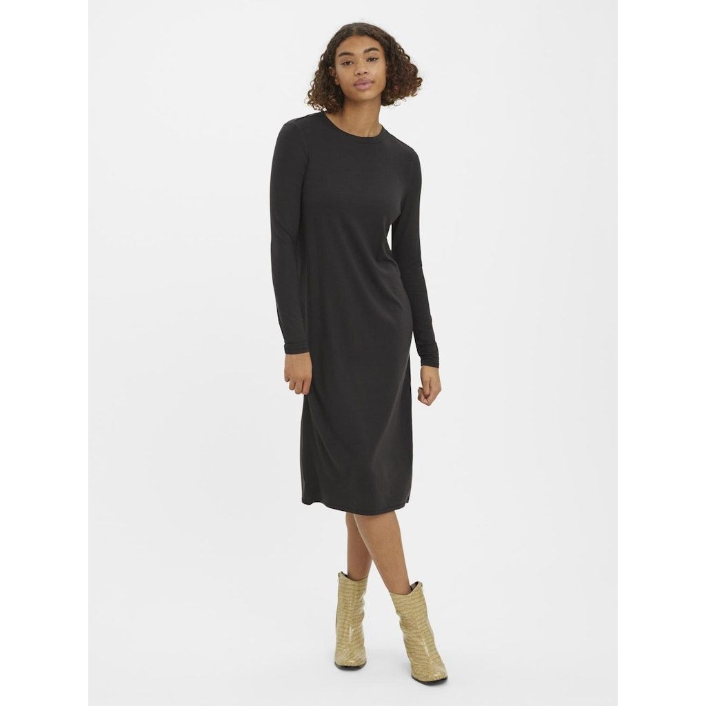 VERO MODA Maxi suknelė moterims, Juoda, VMGAVA L/S DRESS GA N 4