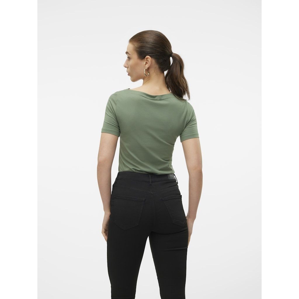 VERO MODA Palaidinės moterims, Pilka, VMPANDA MODAL S/S TO 3