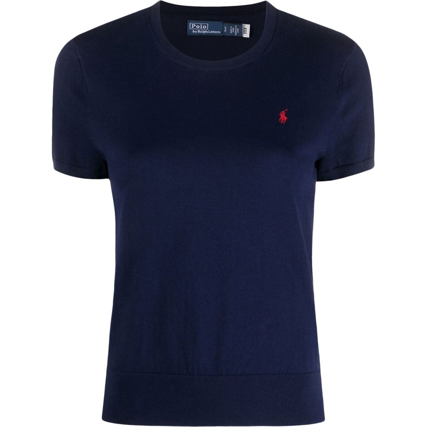 POLO RALPH LAUREN Megztinis moterims, Mėlyna, Short sleeve pullover