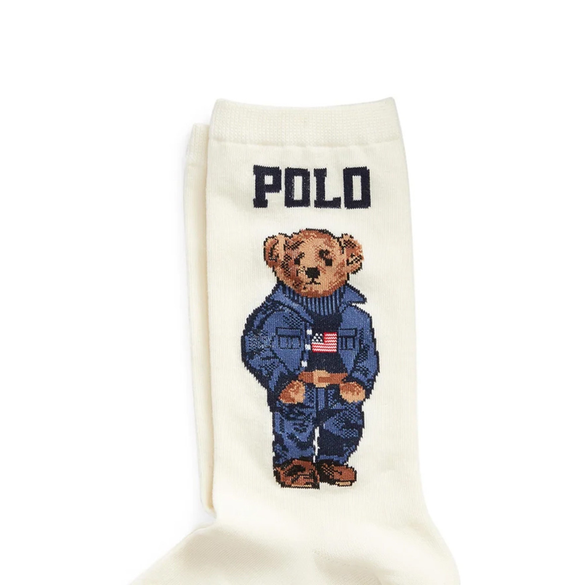 POLO RALPH LAUREN Kojinės moterims, Marga, Amer bear tr socks single 3