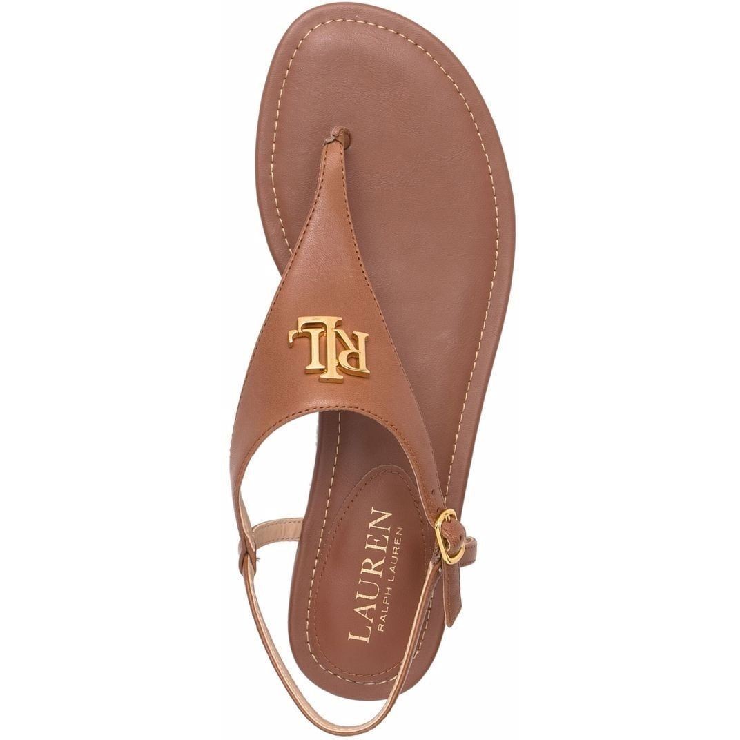 LAUREN RALPH LAUREN Basutės moterims, Smėlio, Ellington sandals 4