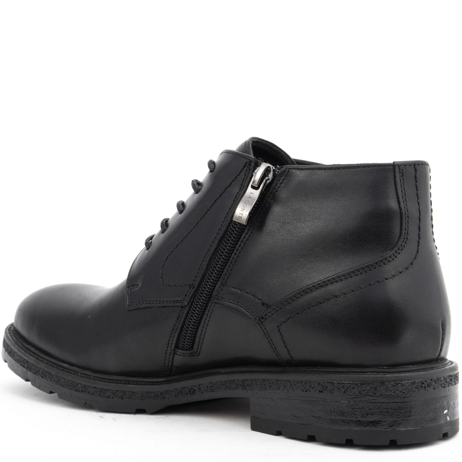 LA CONTE Aulinukai vyrams, Juoda, Booties 3