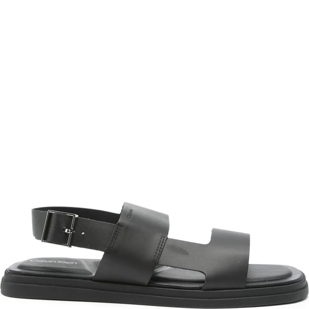 CALVIN KLEIN Basutės vyrams, Juoda, Back strap buckle sandals 1